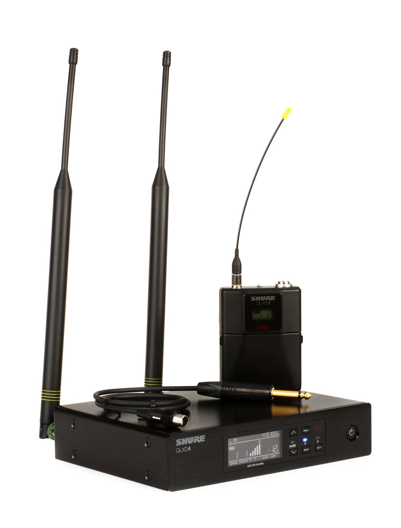 Shure/舒尔 QLXD14 无线吉他/贝斯系统