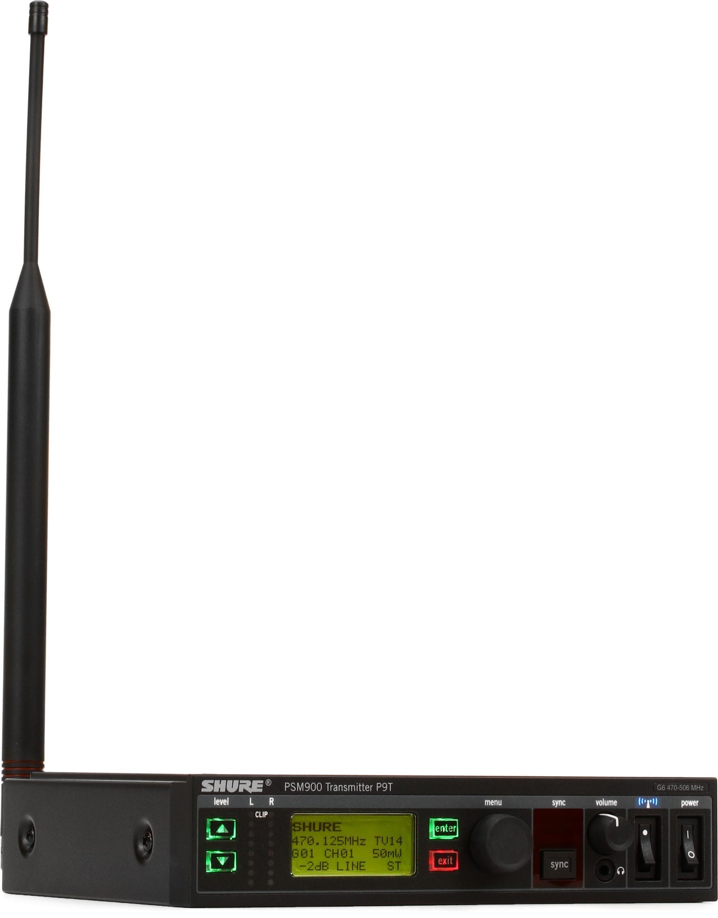 Shure/舒尔 P9T 个人监听系统无线发射器