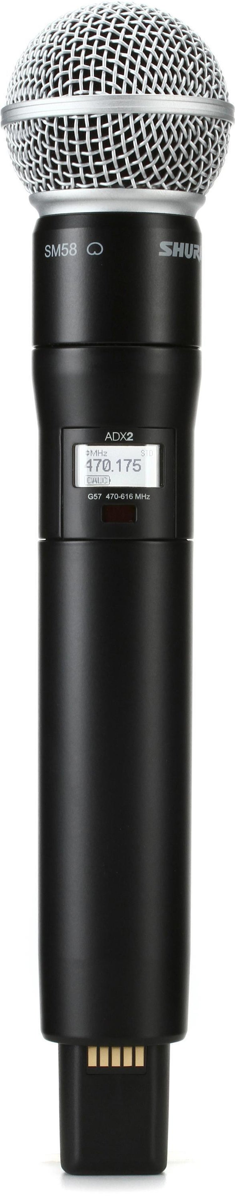 Shure/舒尔 ADX2/SM58 无线手持话筒/麦克风发射器