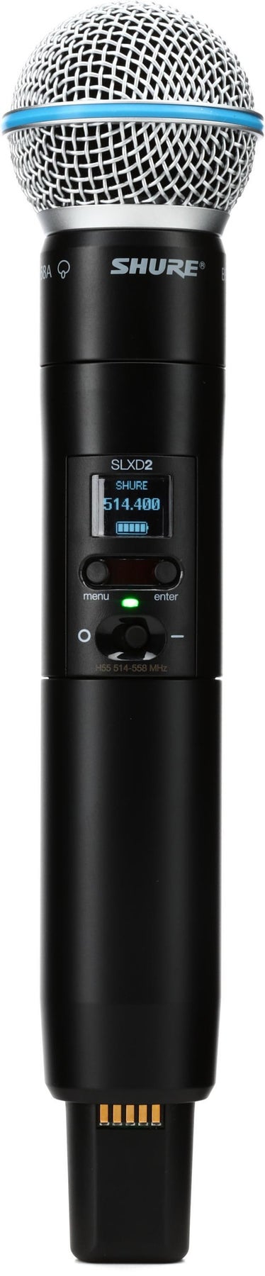 Shure/舒尔 SLXD2/B58 无线手持话筒/麦克风发射器