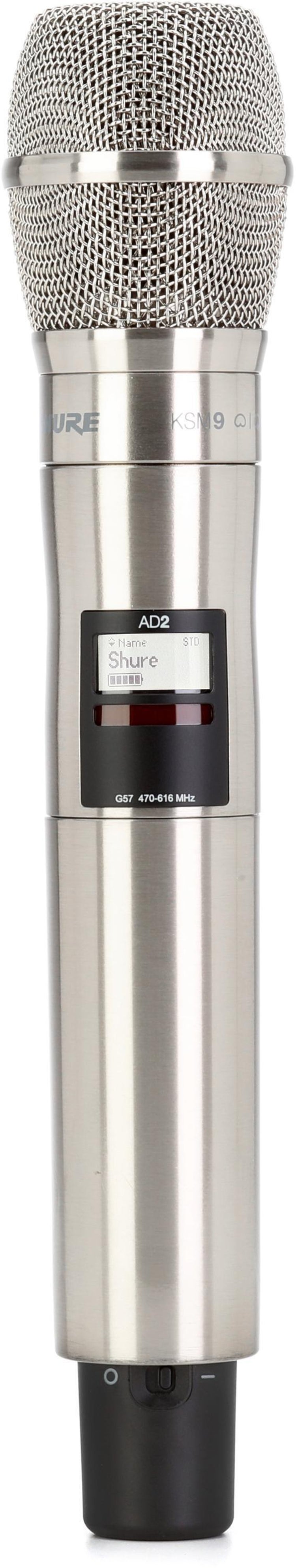 Shure/舒尔 AD2/K9N 无线手持话筒/麦克风发射器