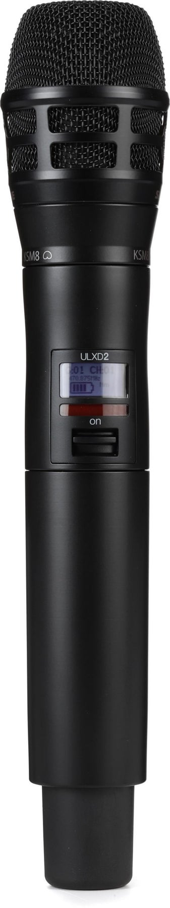 Shure/舒尔 ULXD2/K8B 数字无线手持话筒/麦克风发射器