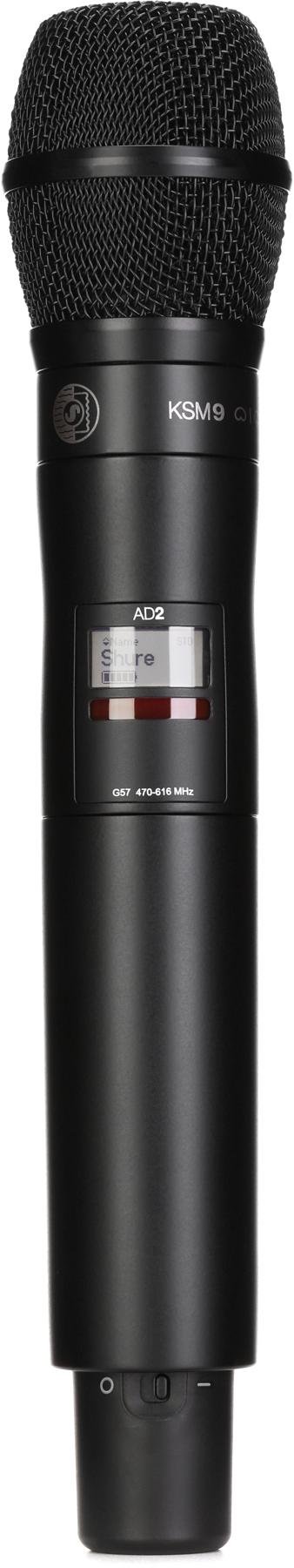 Shure/舒尔 AD2/K9B 无线手持话筒/麦克风发射器