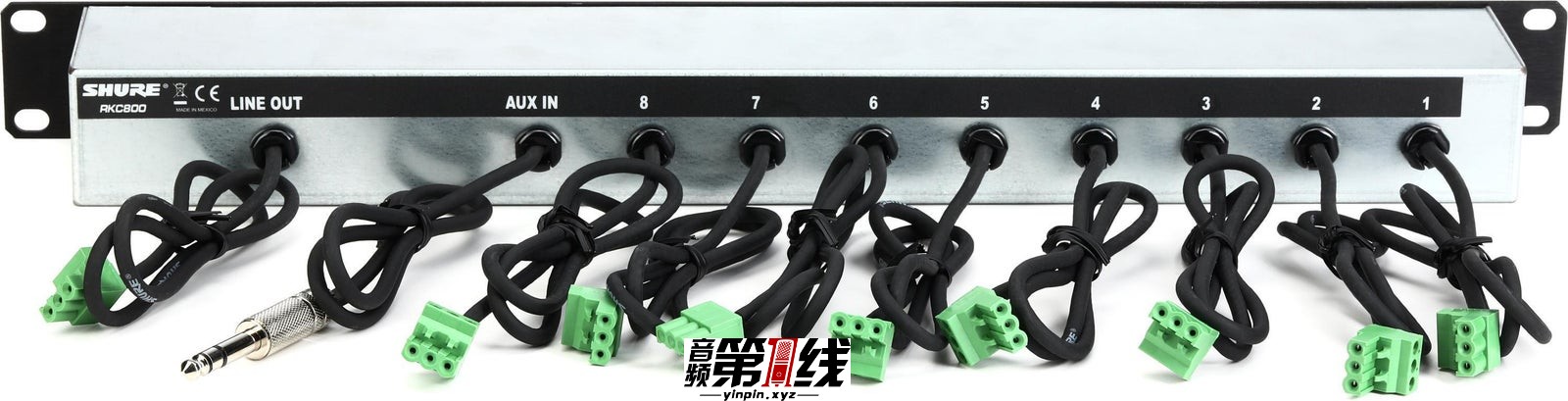 舒尔 RKC800 接口套件接口细节