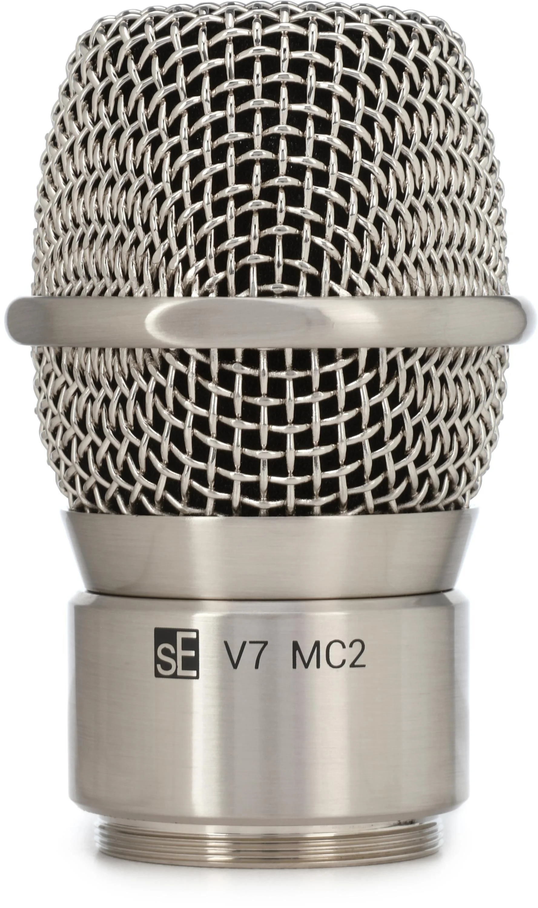 sE Electronics V7 MC2 适用于森海塞尔无线系统的咪头 - 拉丝镍色