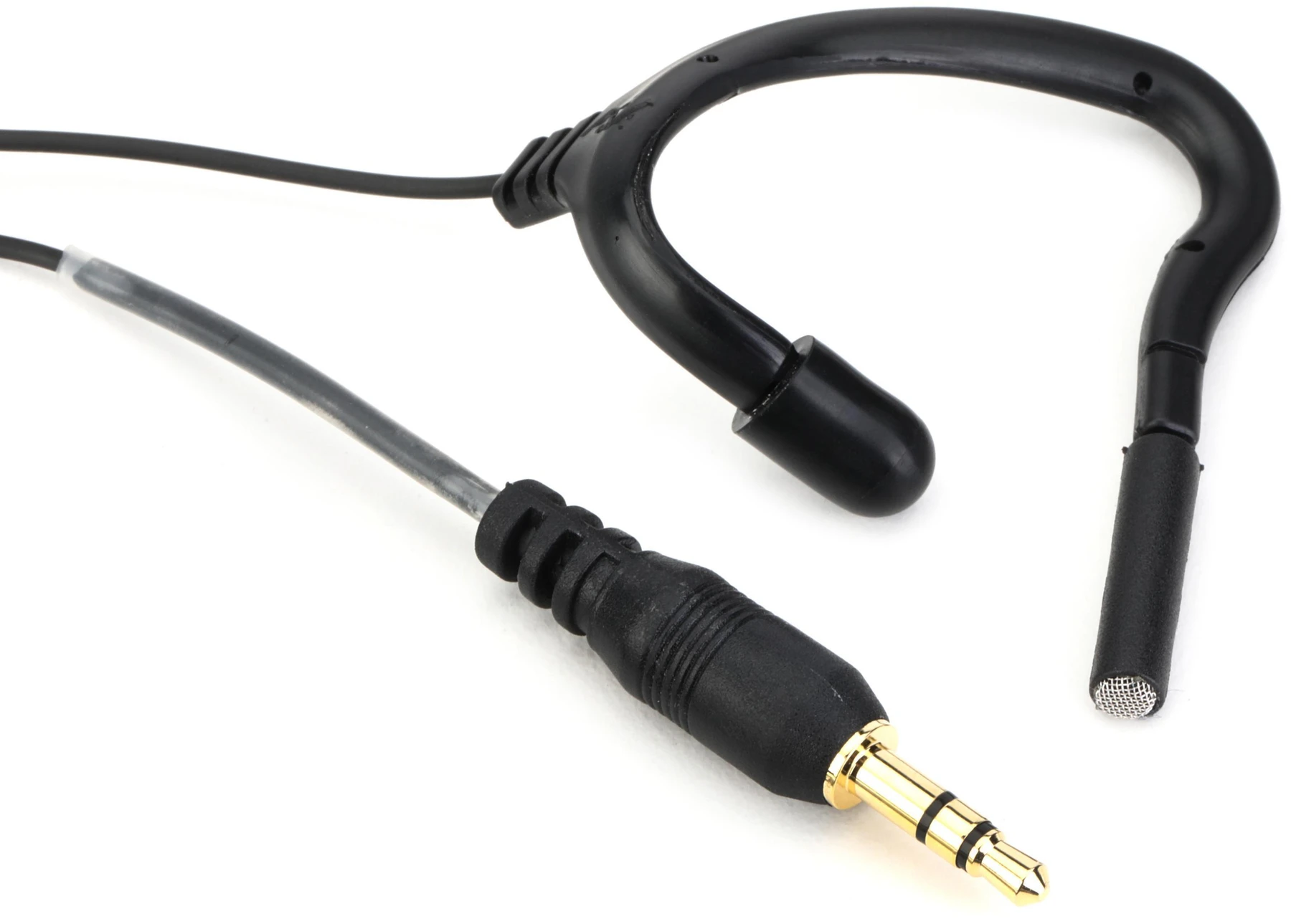 Point Source Audio Embrace EO-7Lh 全指向耳挂麦克风，带 3.5mm 接头，适用于森海塞尔无线系统 - 黑色