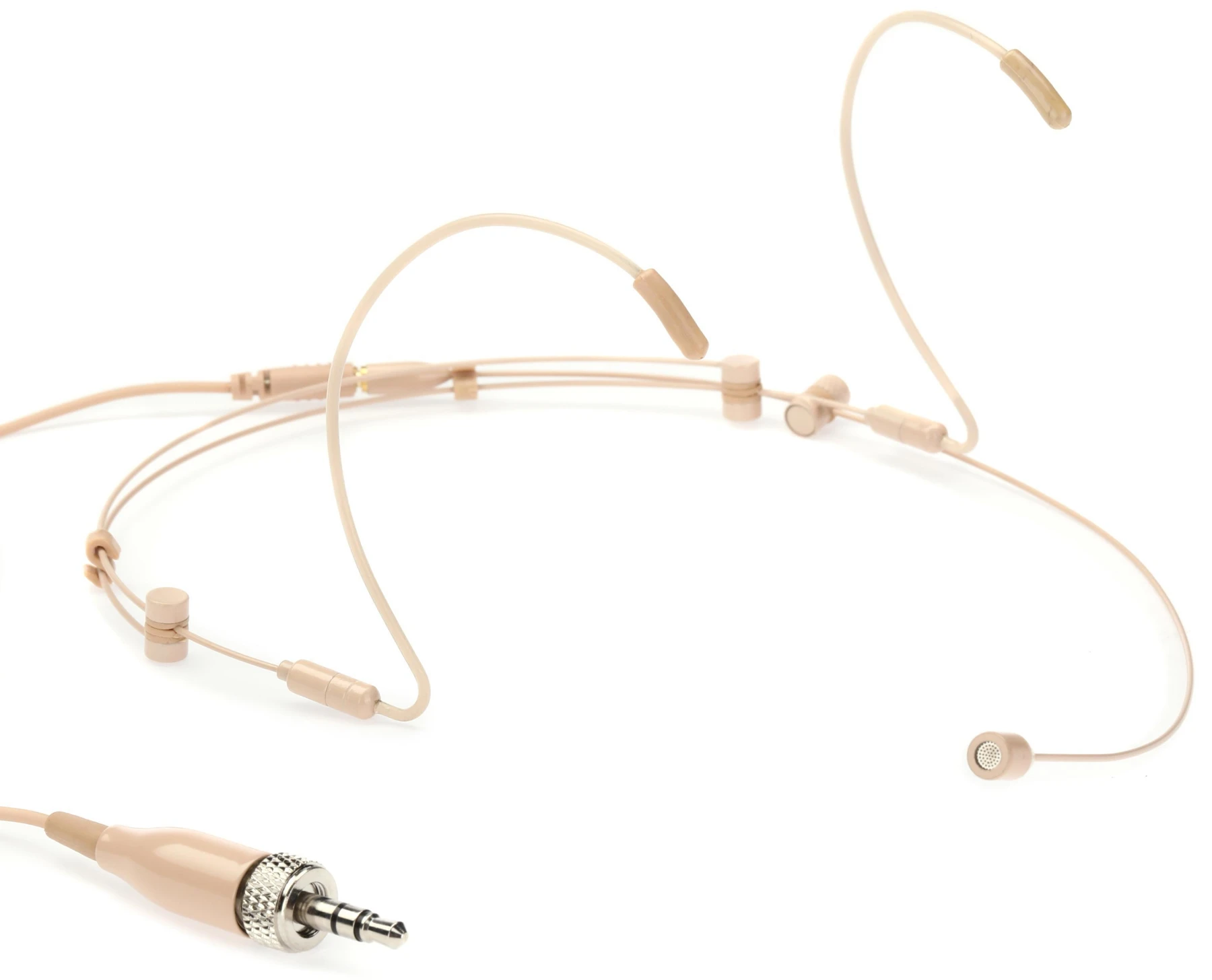 Galaxy Audio HSM4F 全指向耳挂式麦克风，带 Sennheiser 无线接头 - 米色