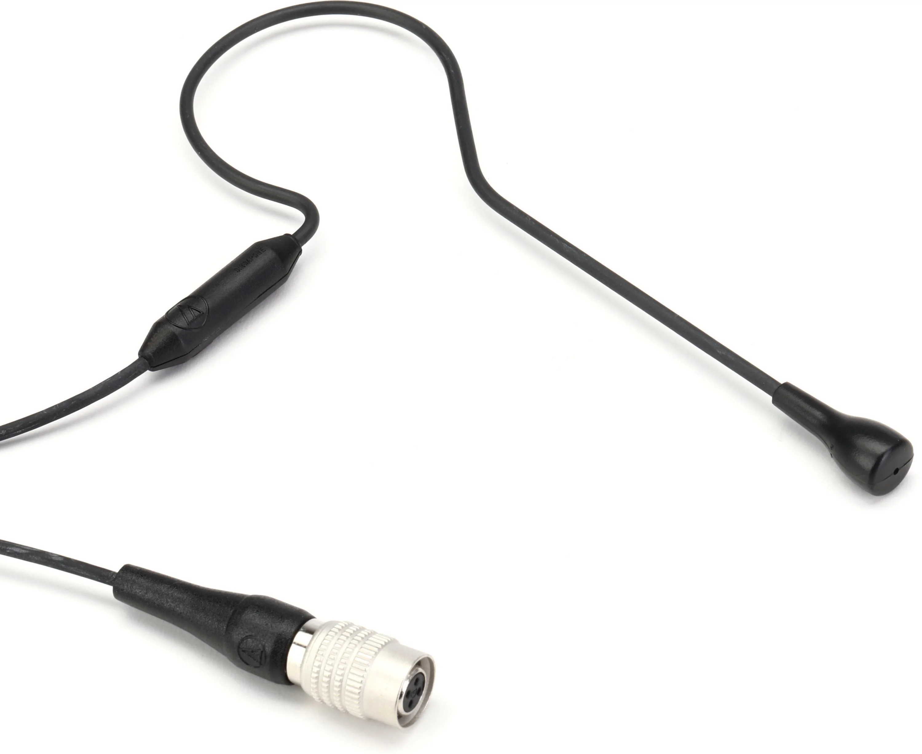 Audio-Technica PRO 92cW 头戴式麦克风，适用于 Audio-Technica 无线系统 - 黑色