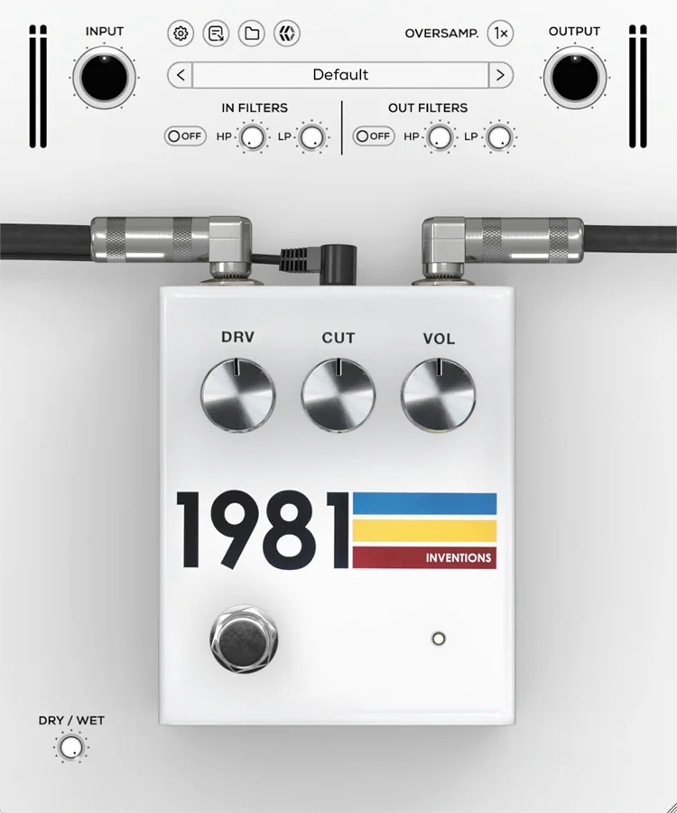MixWave 1981 DRV 失真踏板插件