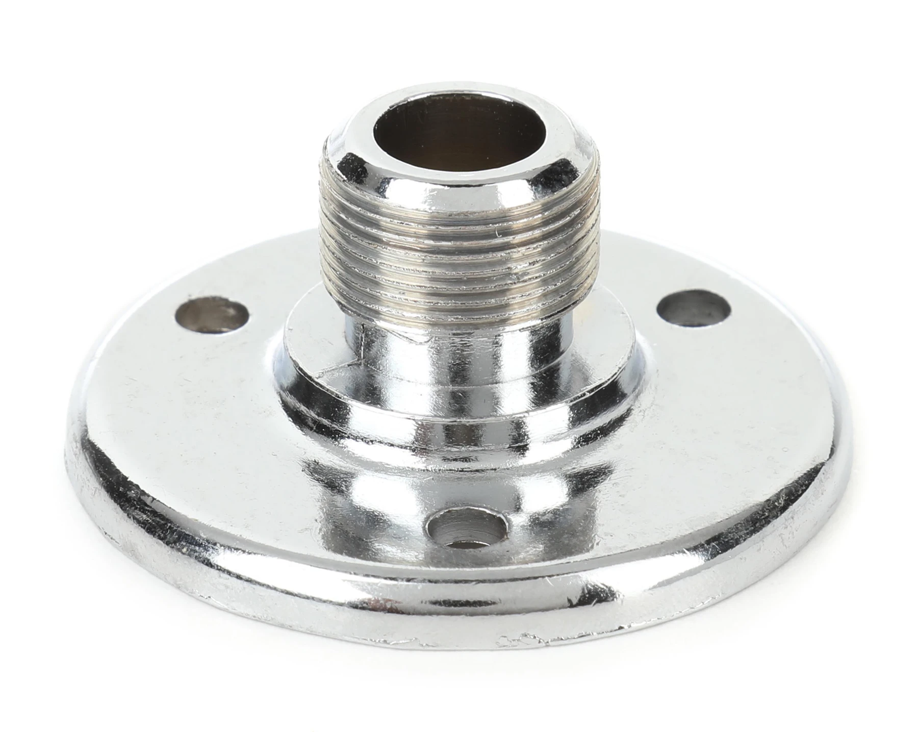 AtlasIED AD-12B 5/8英寸公头麦克风法兰 - 镀铬