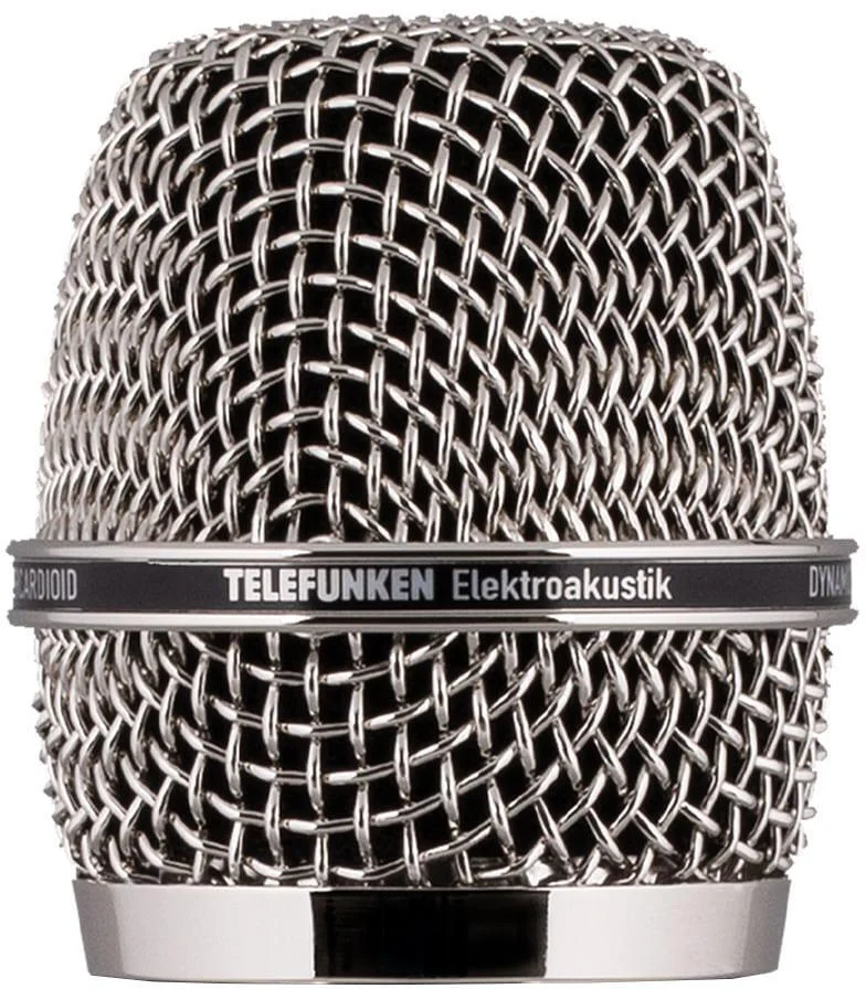 Telefunken HD03 适用于 M80/M81 麦克风的替换网罩 - 镀铬