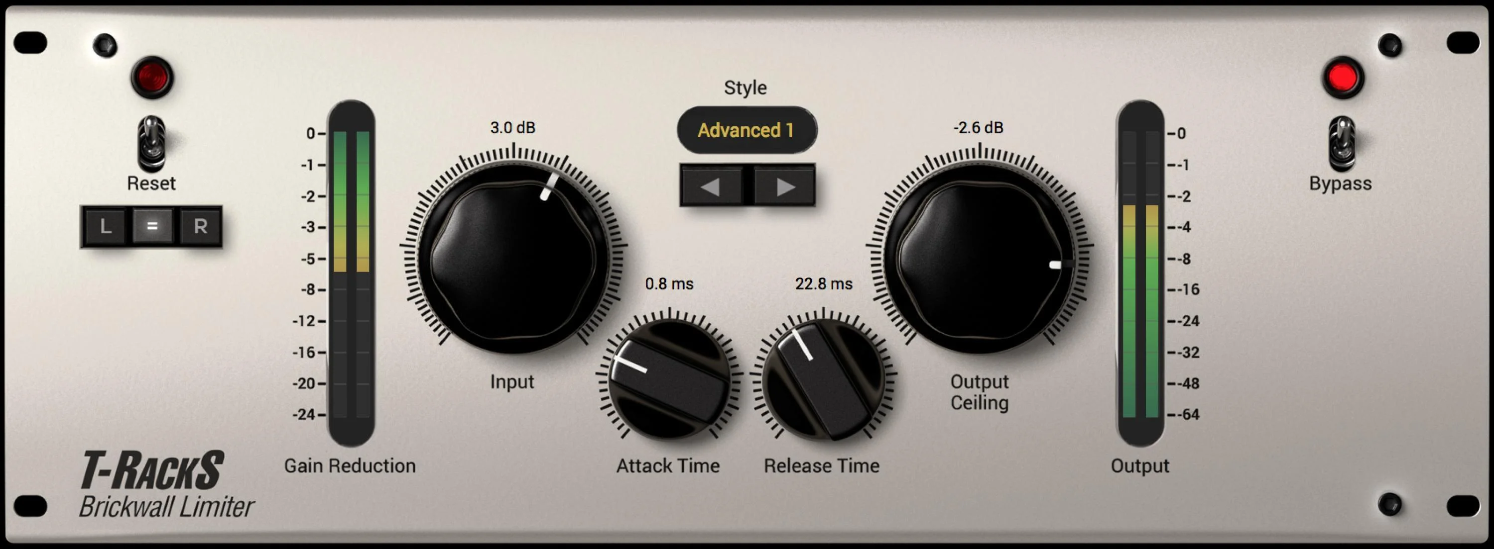 IK Multimedia T-RackS 砖墙限制器插件
