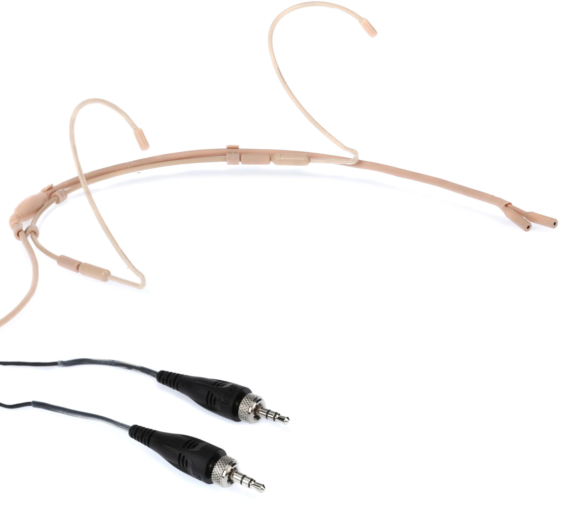 Point Source Audio Series9 GO2-9WD 全指向头戴式麦克风，带 3.5mm 接口，适用于 Sennheiser 无线系统 - 米色
