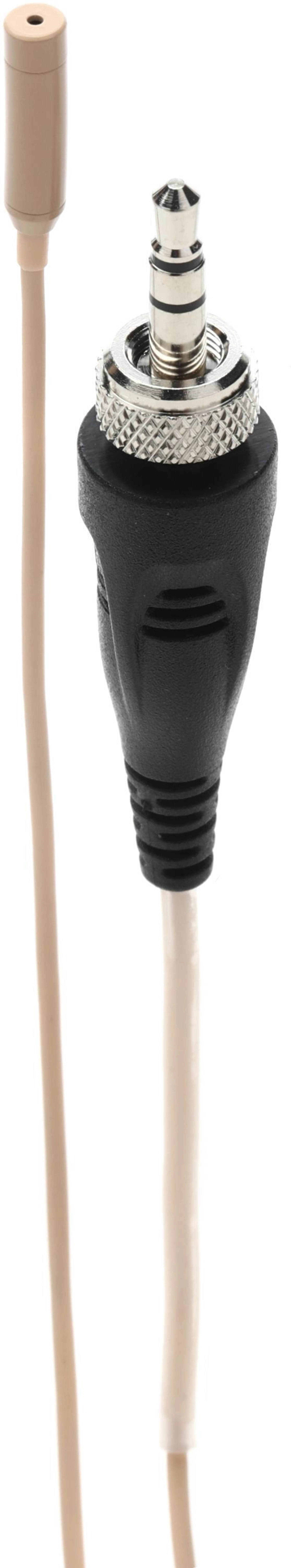 Point Source Audio Series9 GO-9WL 全指向领夹麦克风，带 3.5mm 接口，适用于 Sennheiser 无线系统 - 米色