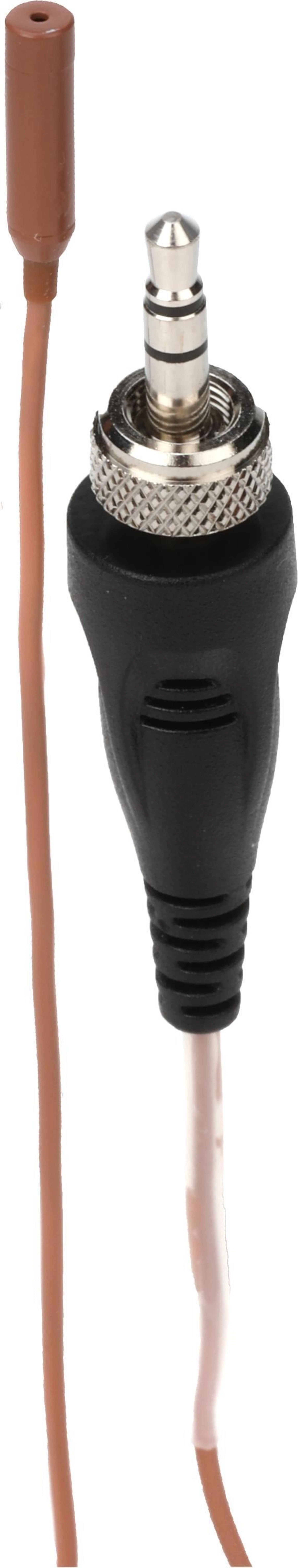 Point Source Audio Series9 GO-9WL 全指向领夹麦克风，带 3.5mm 接口，适用于 Sennheiser 无线系统 - 棕色