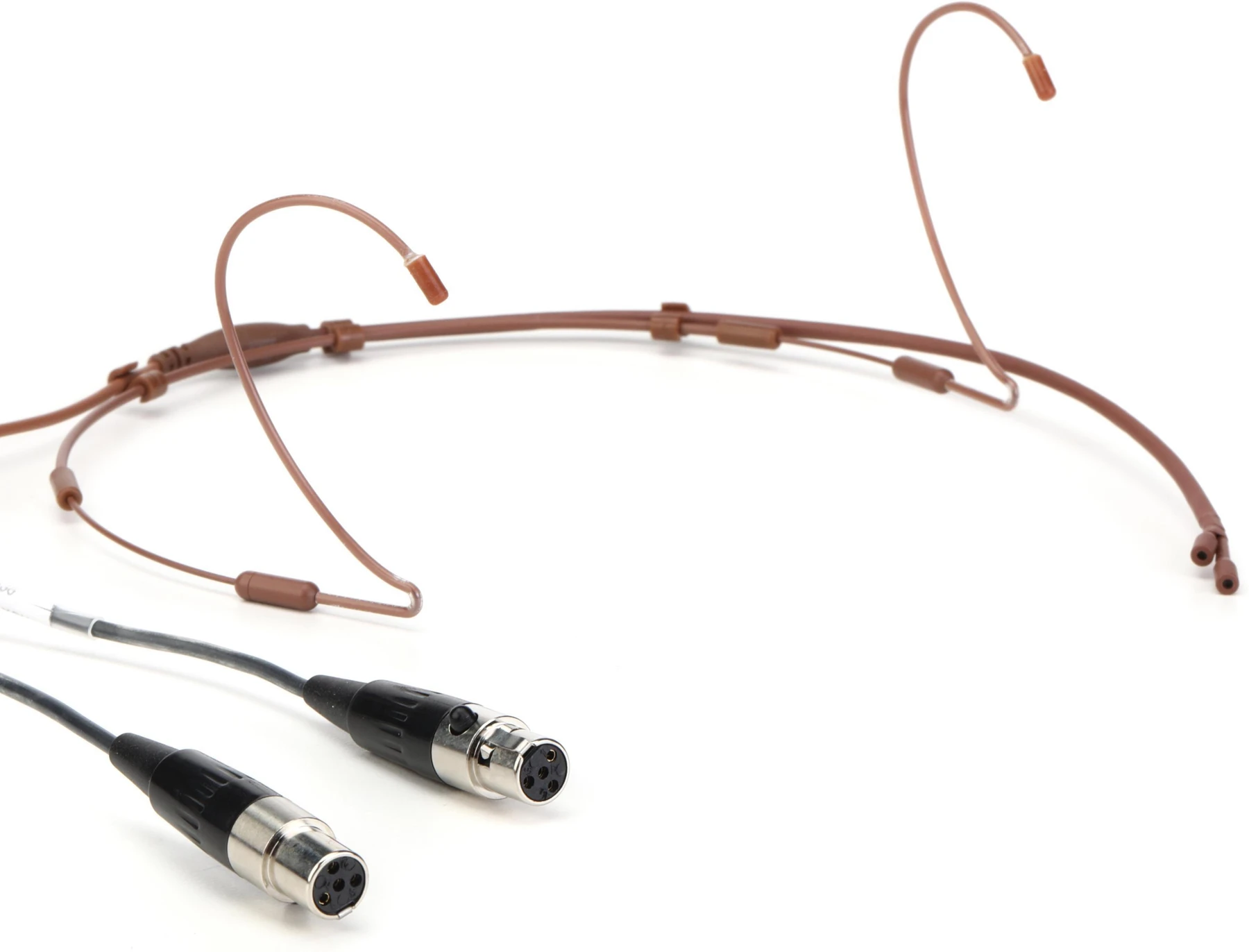 Point Source Audio Confidence CO2-8WD 全指向头戴式麦克风，带 TA4F 接口，适用于 Shure 无线系统 - 棕色