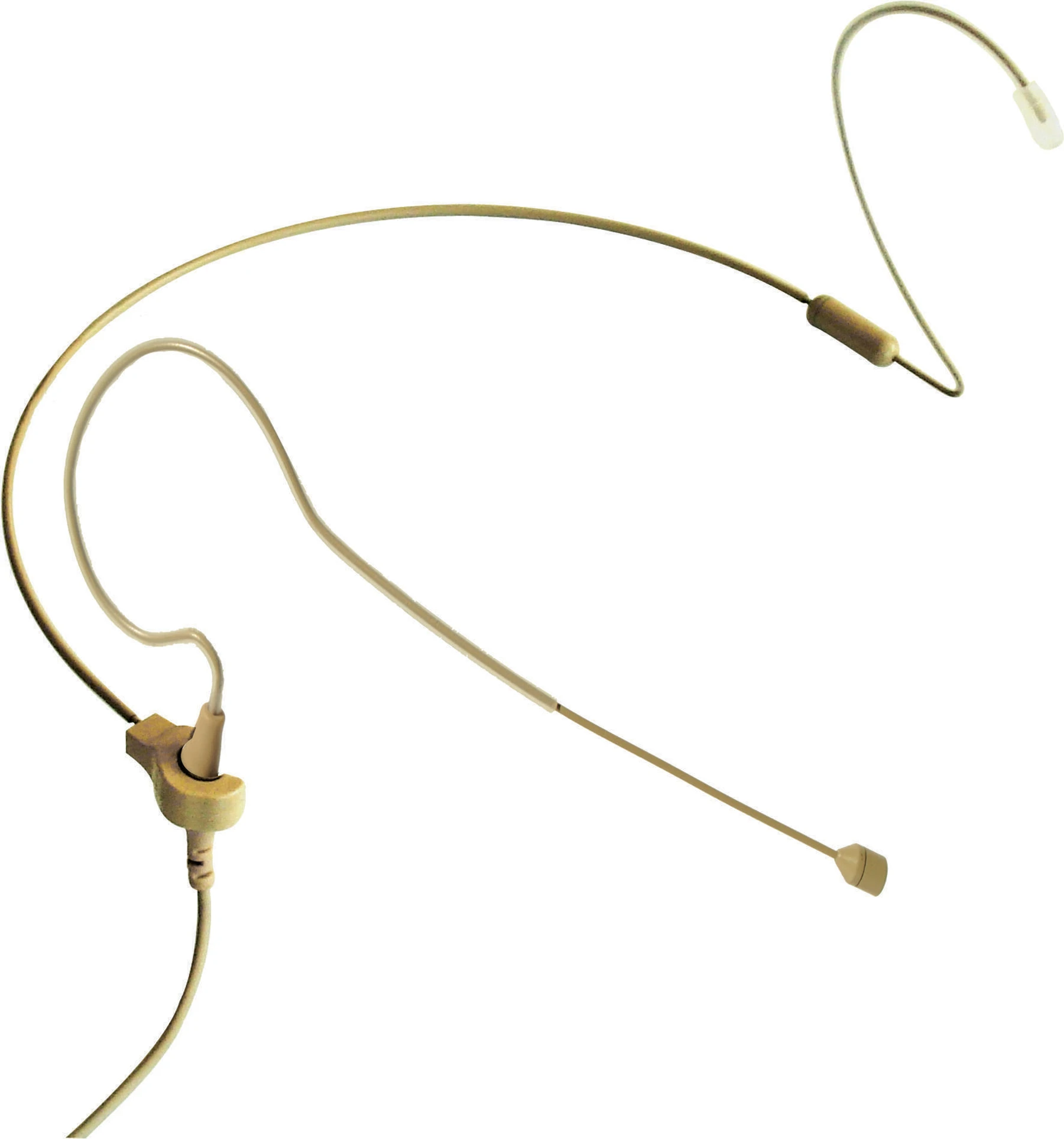 Point Source Audio CO-3-KIT 带 cH 接头、适用于 Audio-Technica 无线系统的全指向耳挂式麦克风套装 - 米色