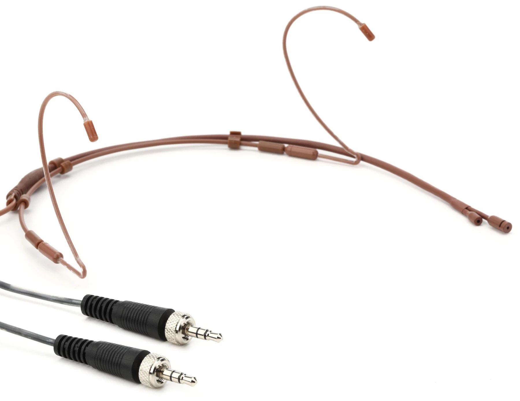 Point Source Audio Confidence CX2-8D 带 3.5mm 接头、适用于 Sennheiser 无线系统的头戴式麦克风 - 棕色