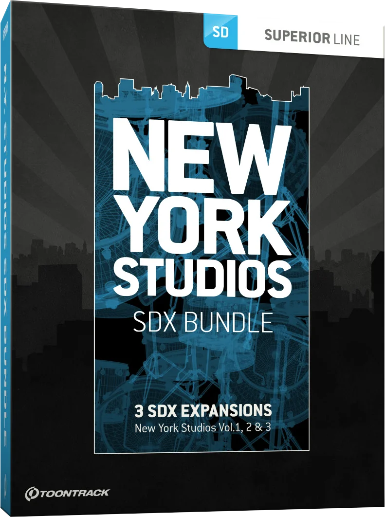 Toontrack New York Studios SDX 音色扩展套装