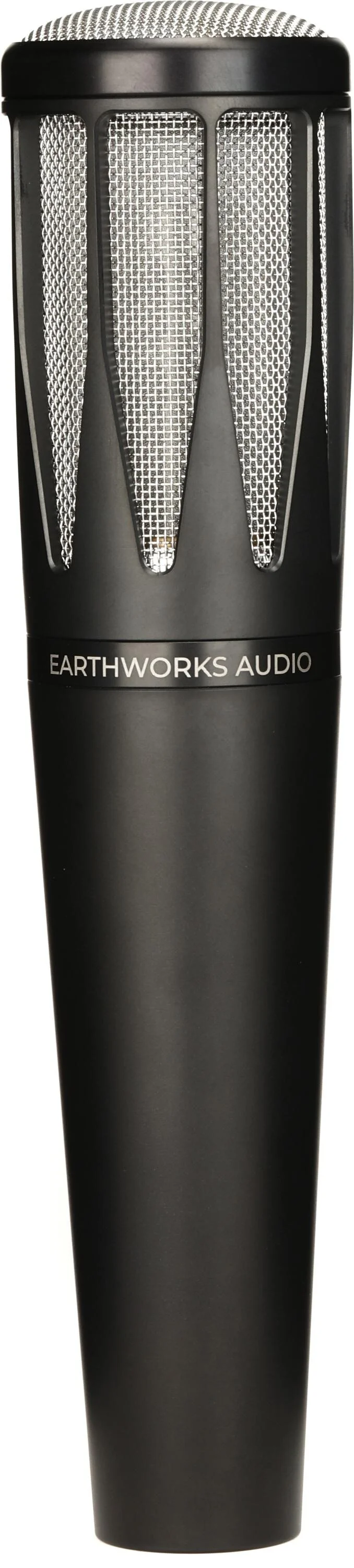 Earthworks SR314 心形指向电容手持人声麦克风 - 黑色，带不锈钢网罩