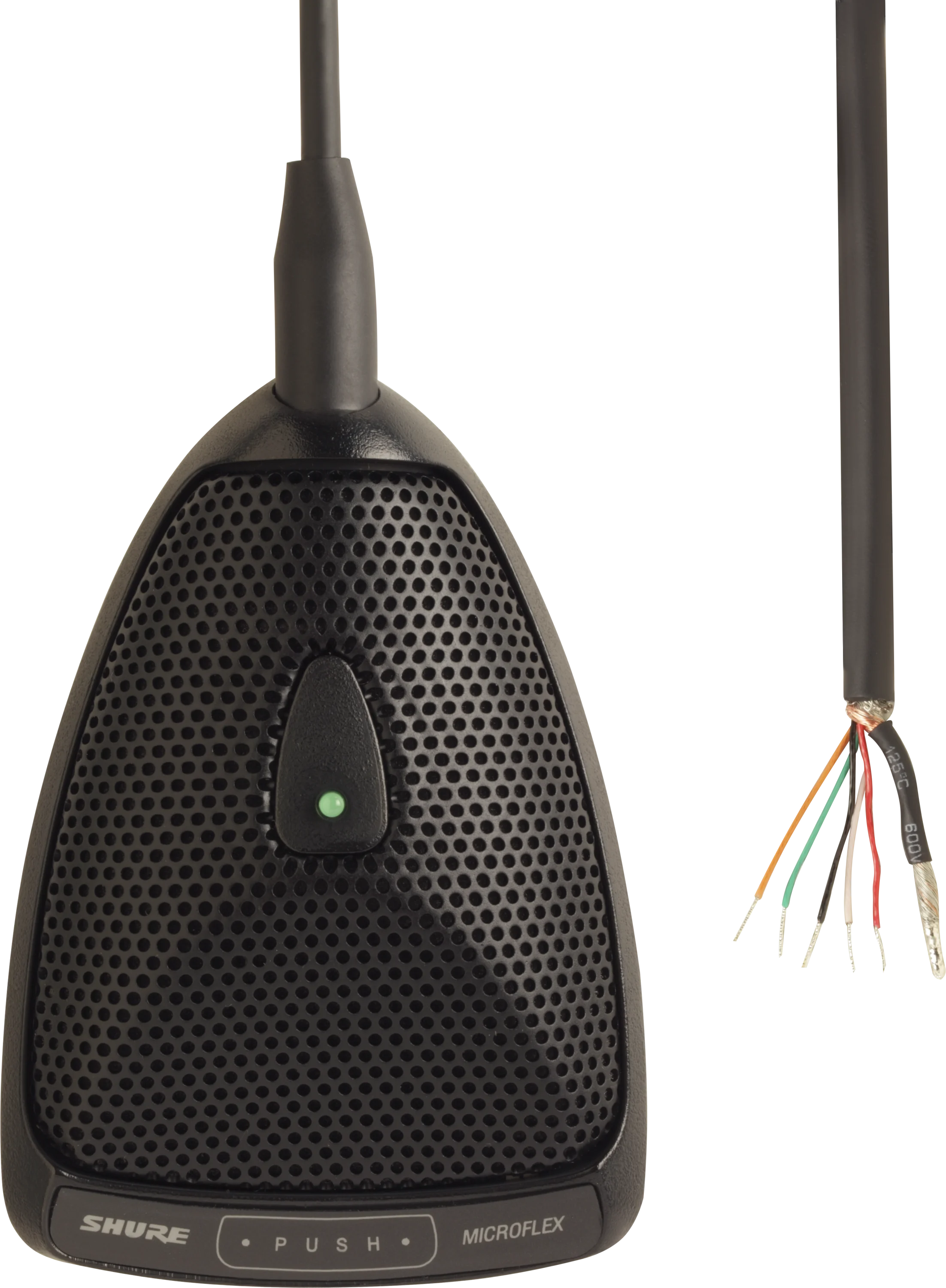 Shure MX392/S 超心形边界麦克风（未接线）- 黑色