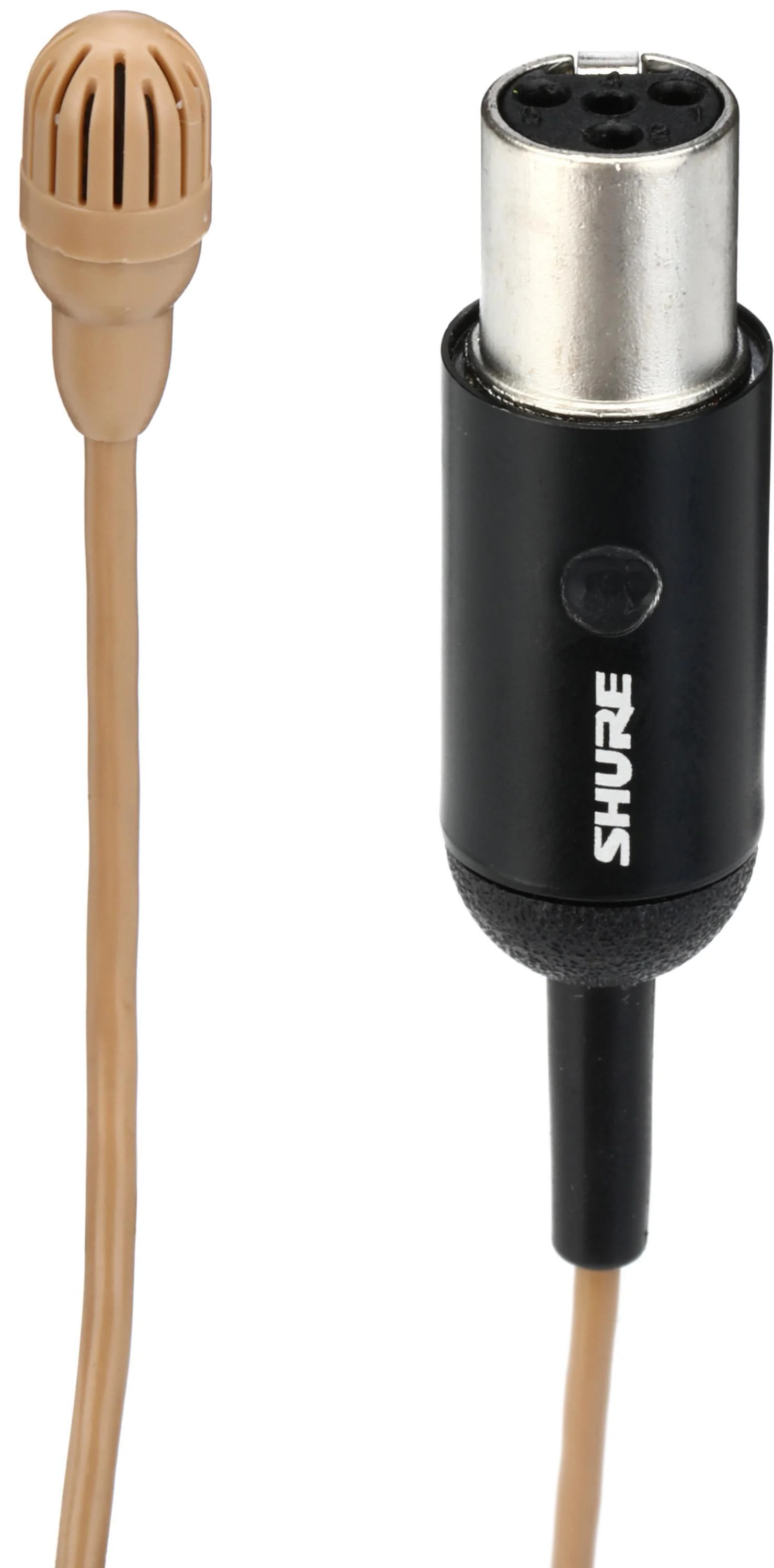 Shure TwinPlex TL47C/O-MTQG-A 全指向领夹麦克风，含配件套装（TA4F，可可色）