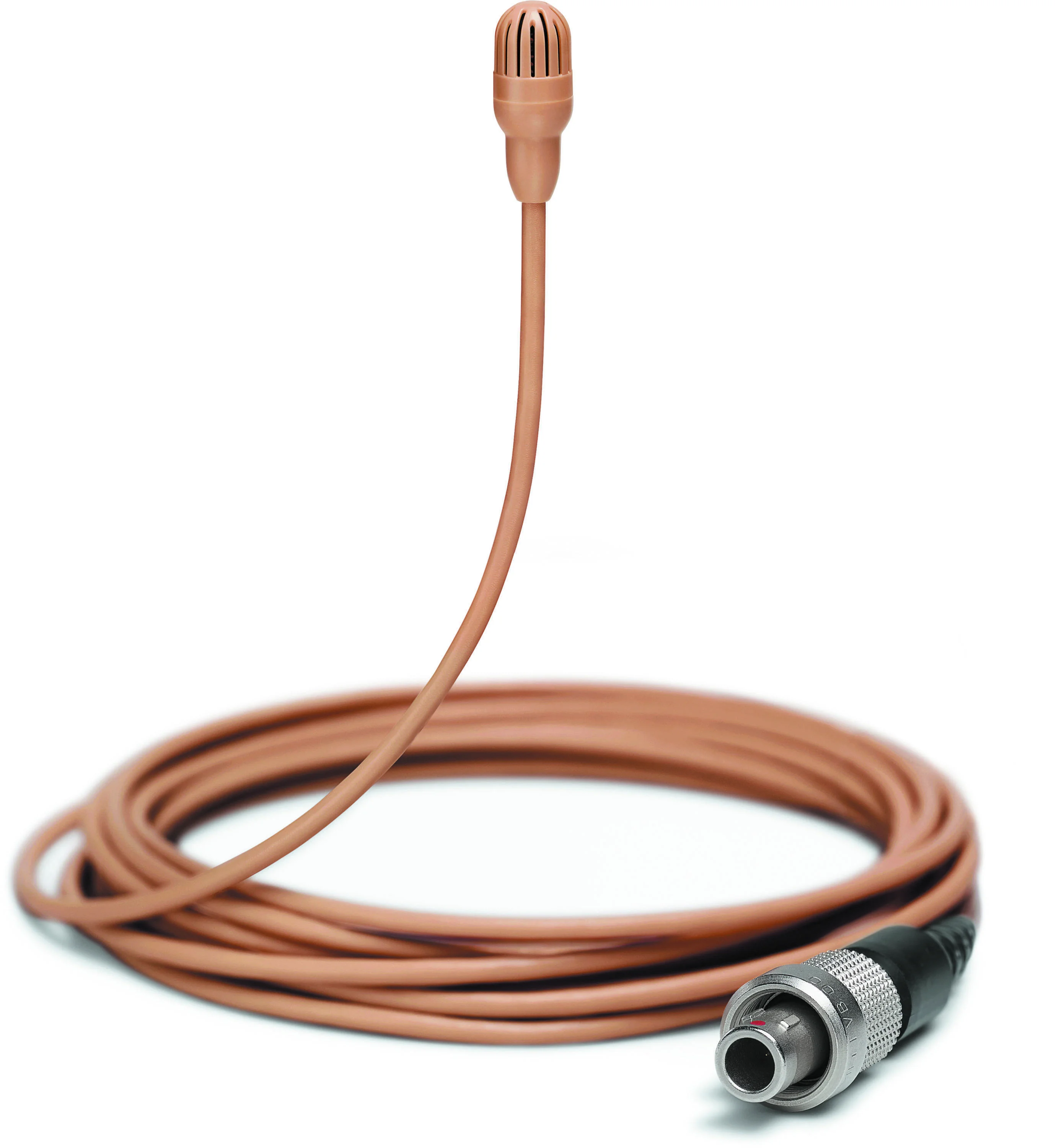 Shure TwinPlex TL46C/O-LEMO 全指向领夹麦克风，带 LEMO 接头 - 可可色
