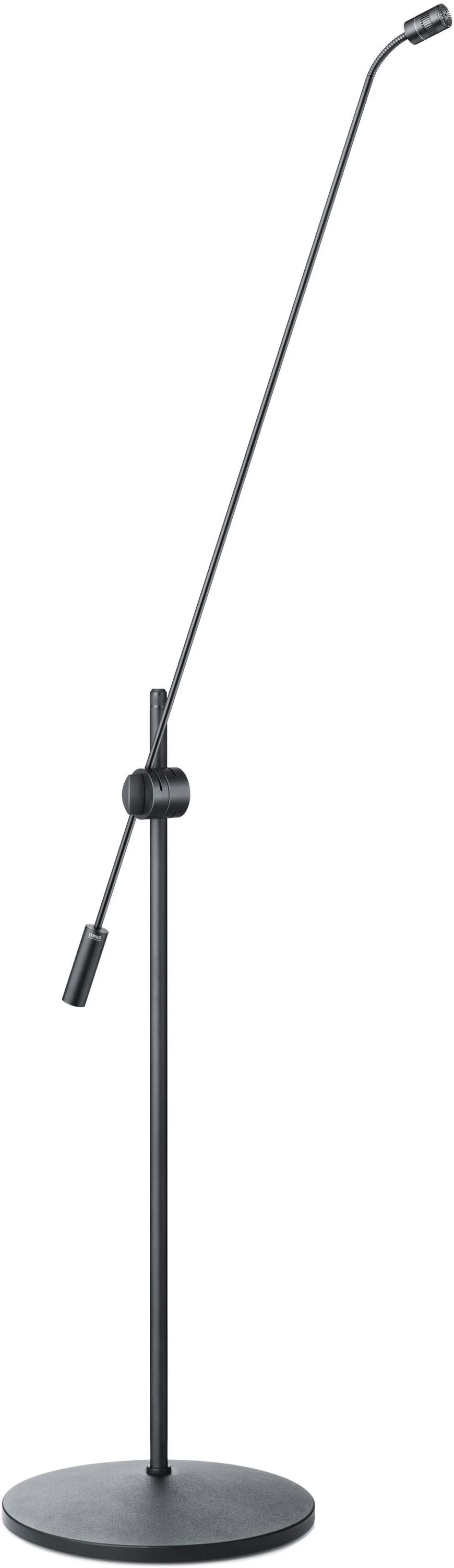 DPA 4011 心形落地支架麦克风，带 30 英寸吊臂和 4011 心形拾音头 - 黑色