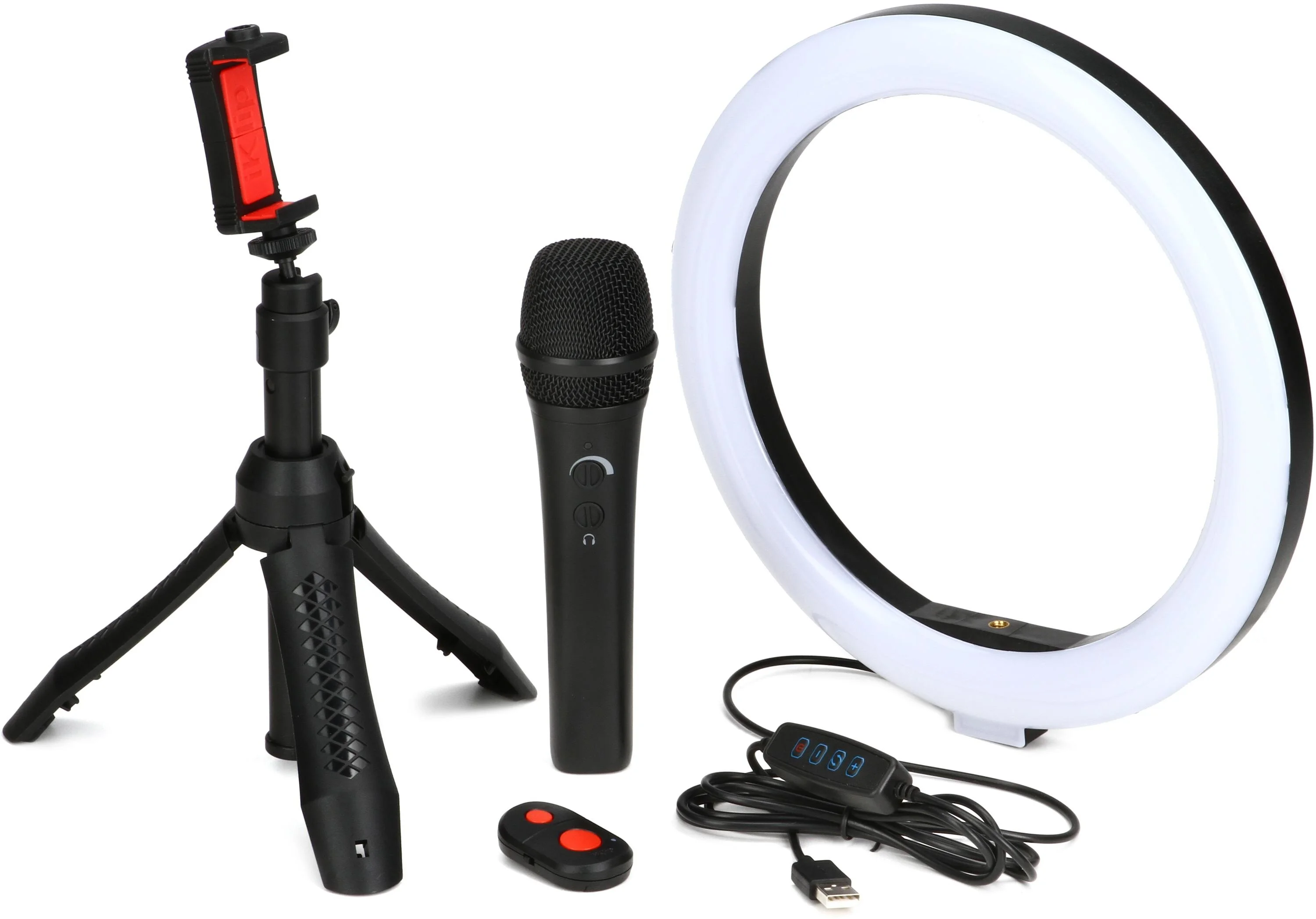 IK Multimedia iRig Video Creator HD 套装 专业视频与直播套件，含环形灯