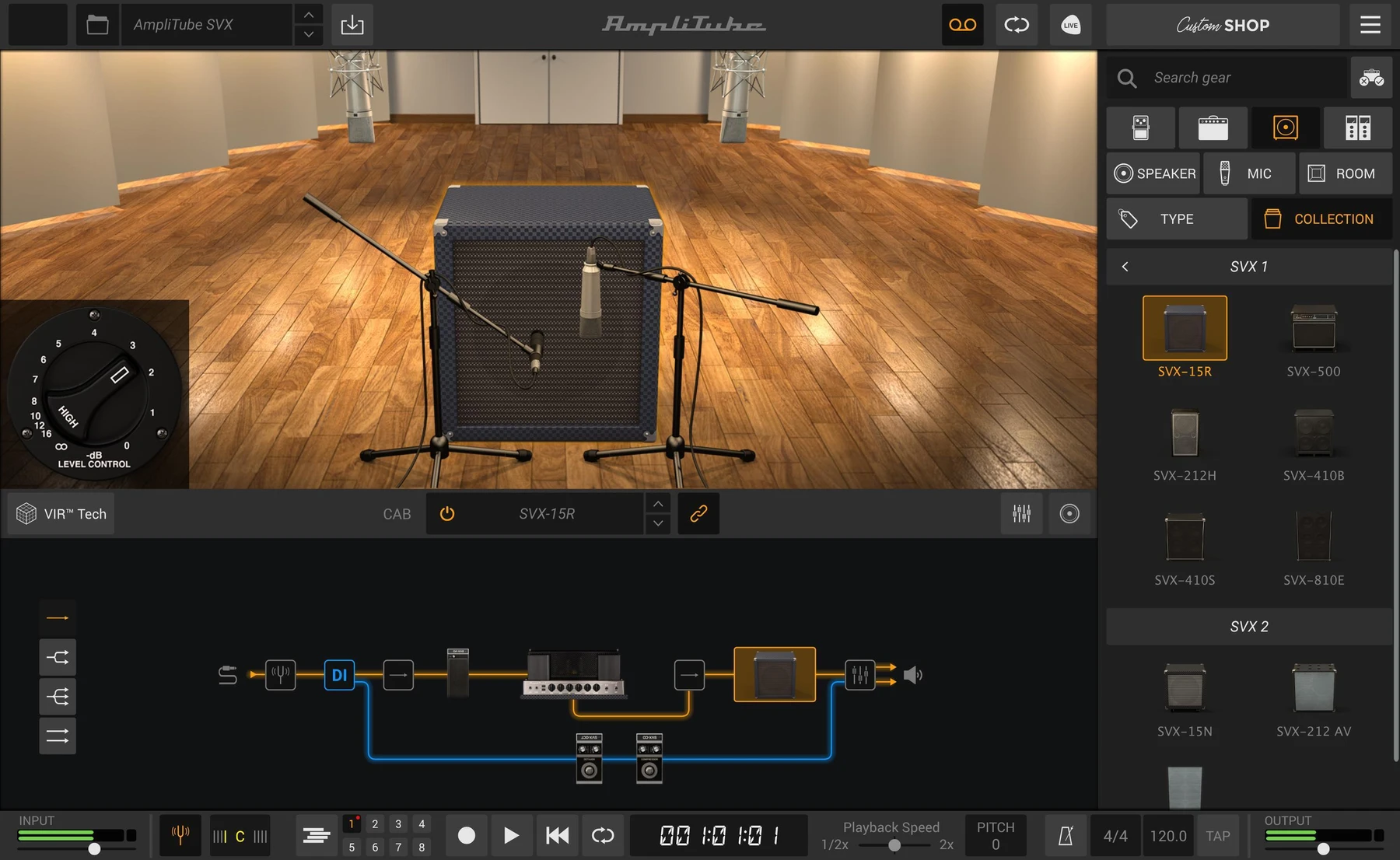 IK Multimedia AmpliTube SVX 软件套装