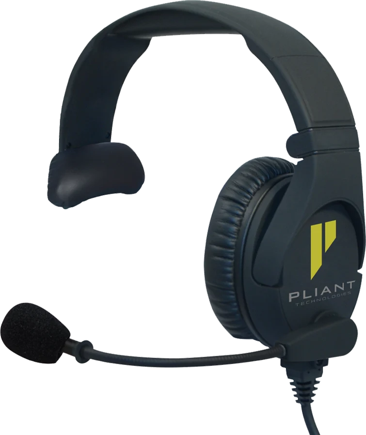 Pliant Technologies SmartBoom Pro 单耳动圈耳麦 - 6针迷你 XLR 母头接口