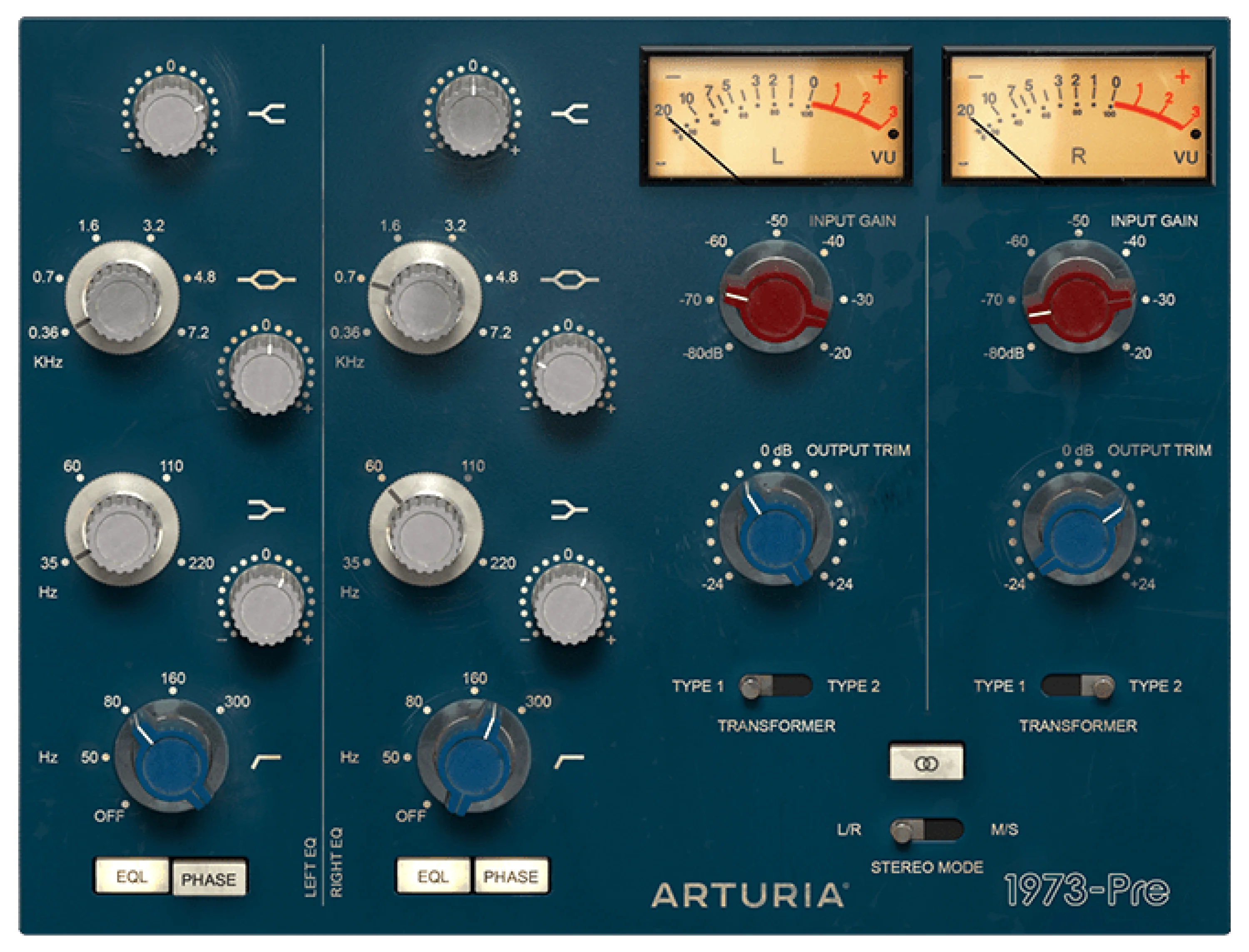 Arturia 1973-Pre 前级放大器插件软件