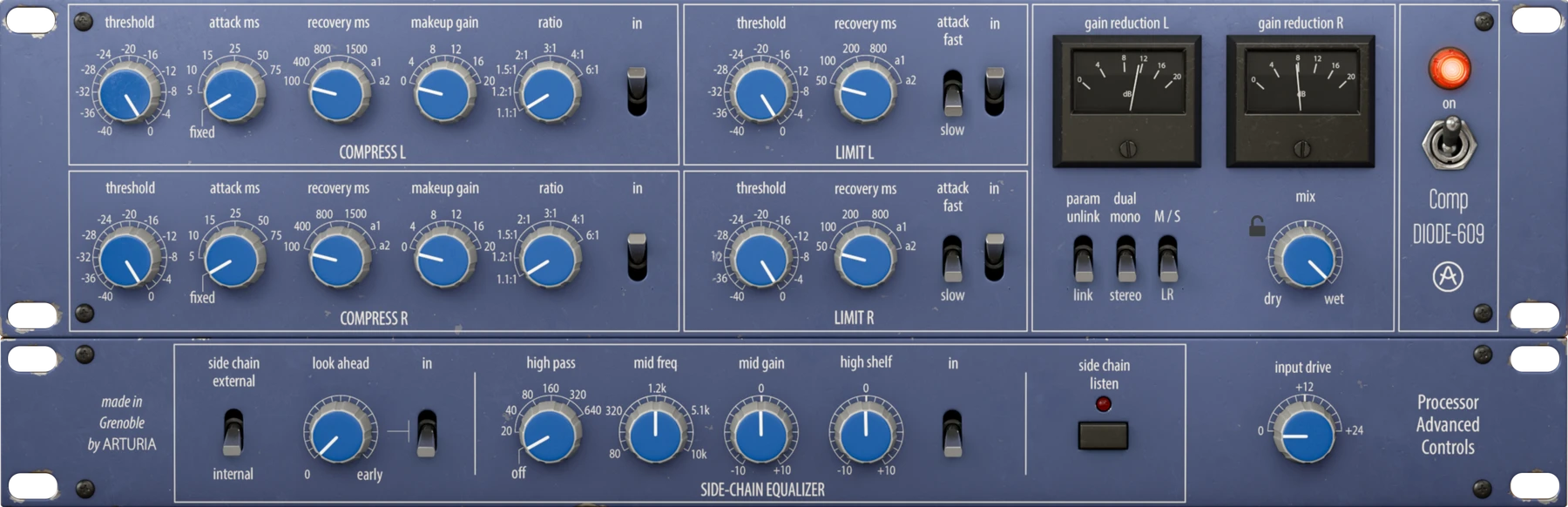 Arturia Comp Diode-609 压缩器插件