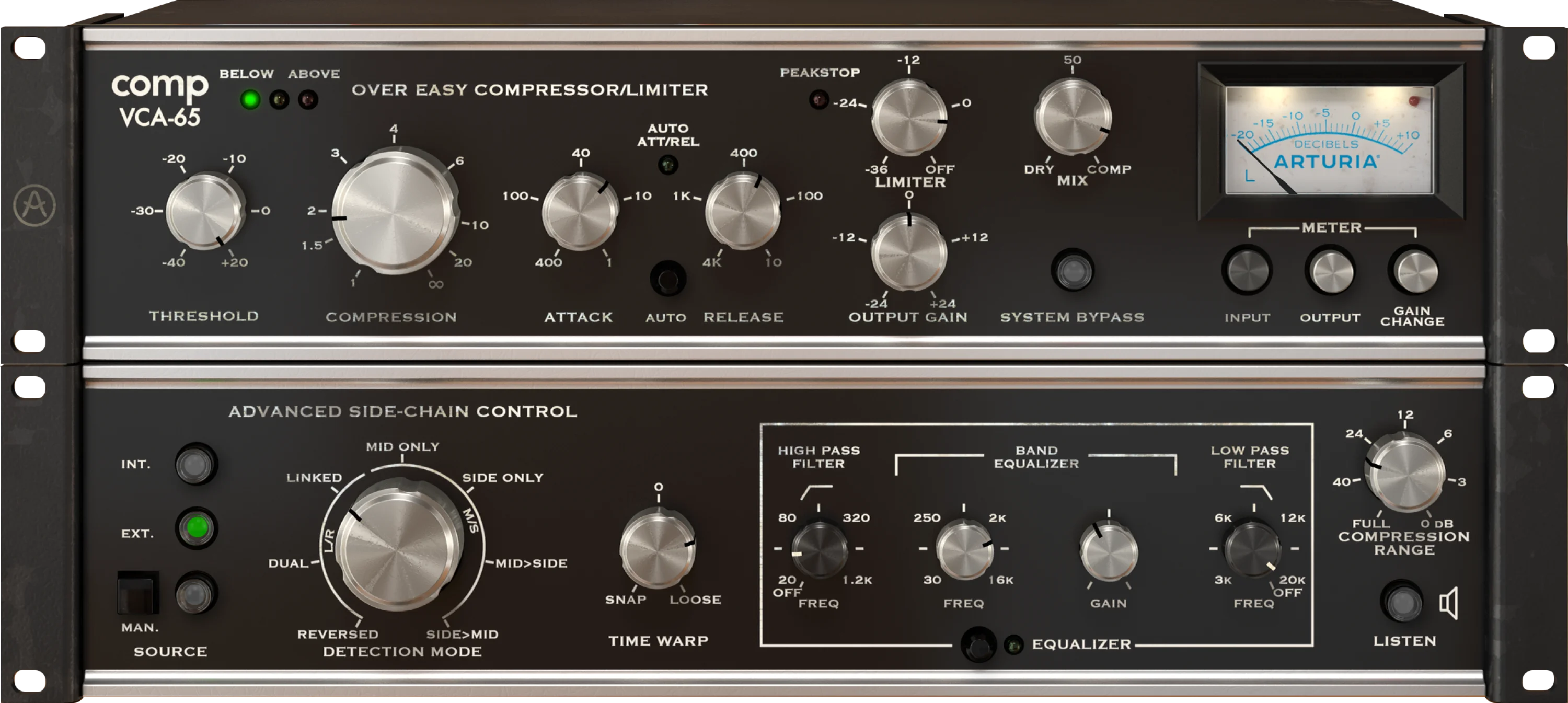 Arturia VCA-65 压缩器插件软件