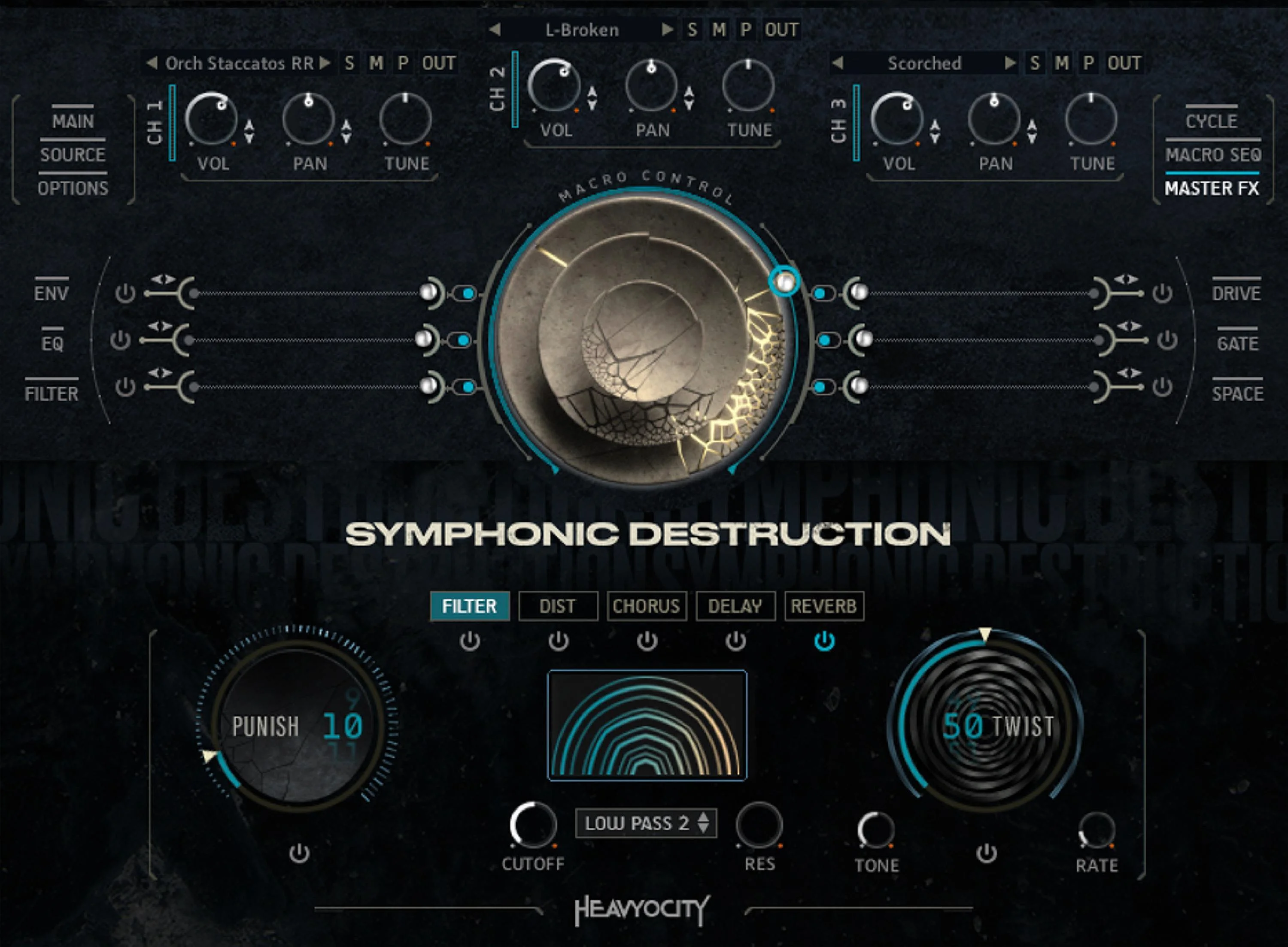 Heavyocity Symphonic Destruction 混合管弦乐虚拟乐器