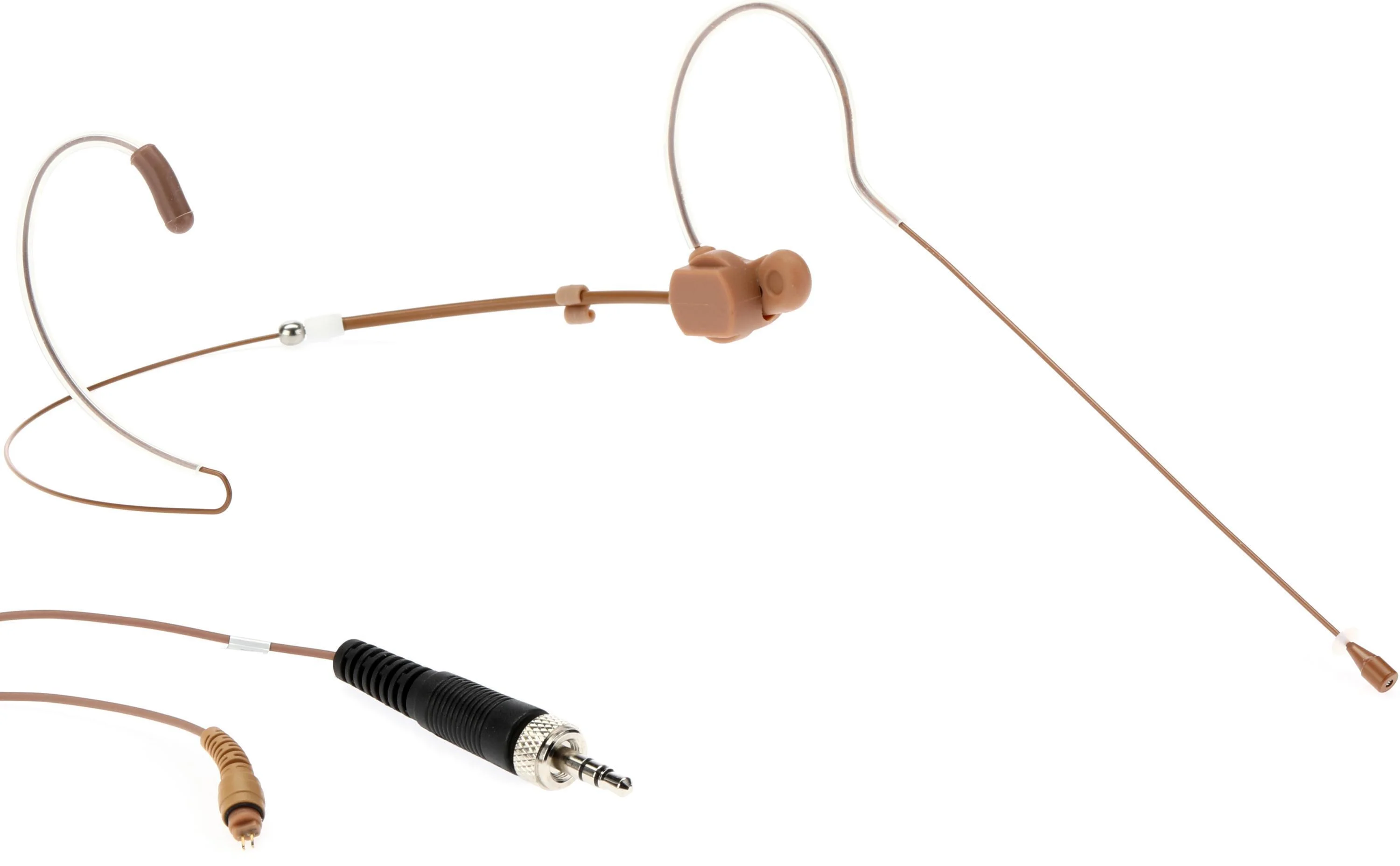 Acacia Audio LIZ Roadster Platinum 适用于森海塞尔无线系统的头戴式麦克风 - 可可色