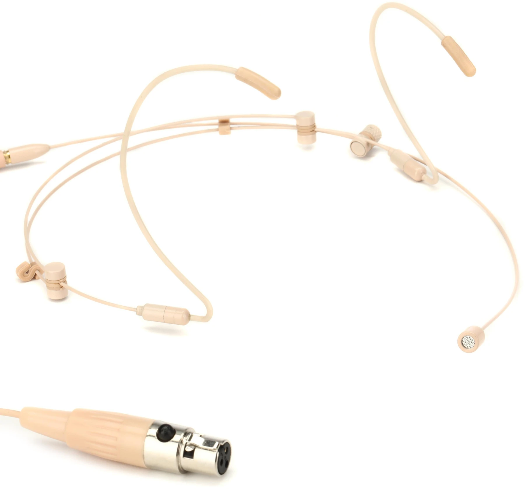 Galaxy Audio HSM4F 全指向耳挂式麦克风，带 Galaxy Audio/AKG 无线连接头 - 米色