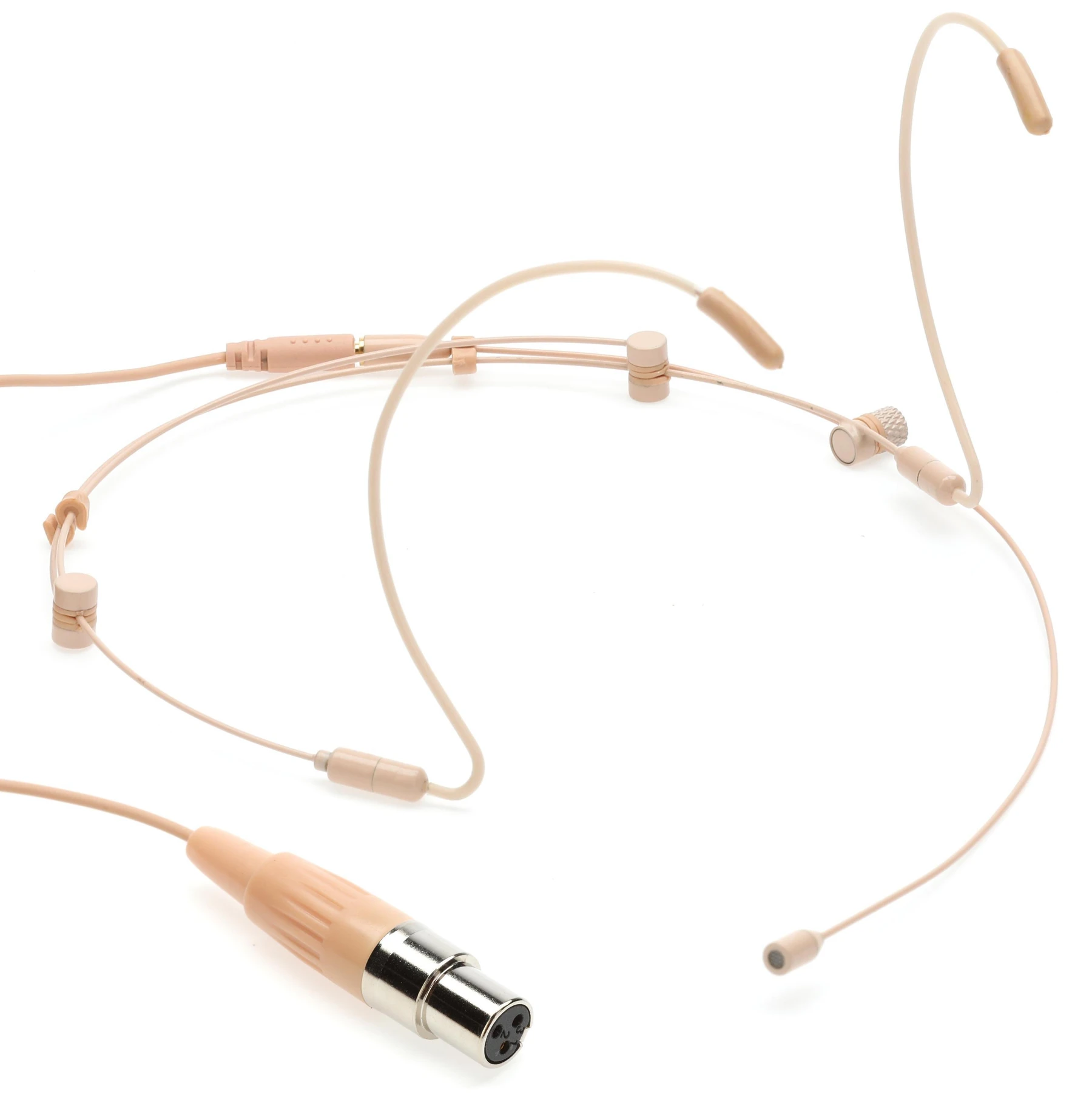 Galaxy Audio HSM8F 全指向头戴式麦克风，带 Galaxy Audio/AKG 无线连接头 - 米色