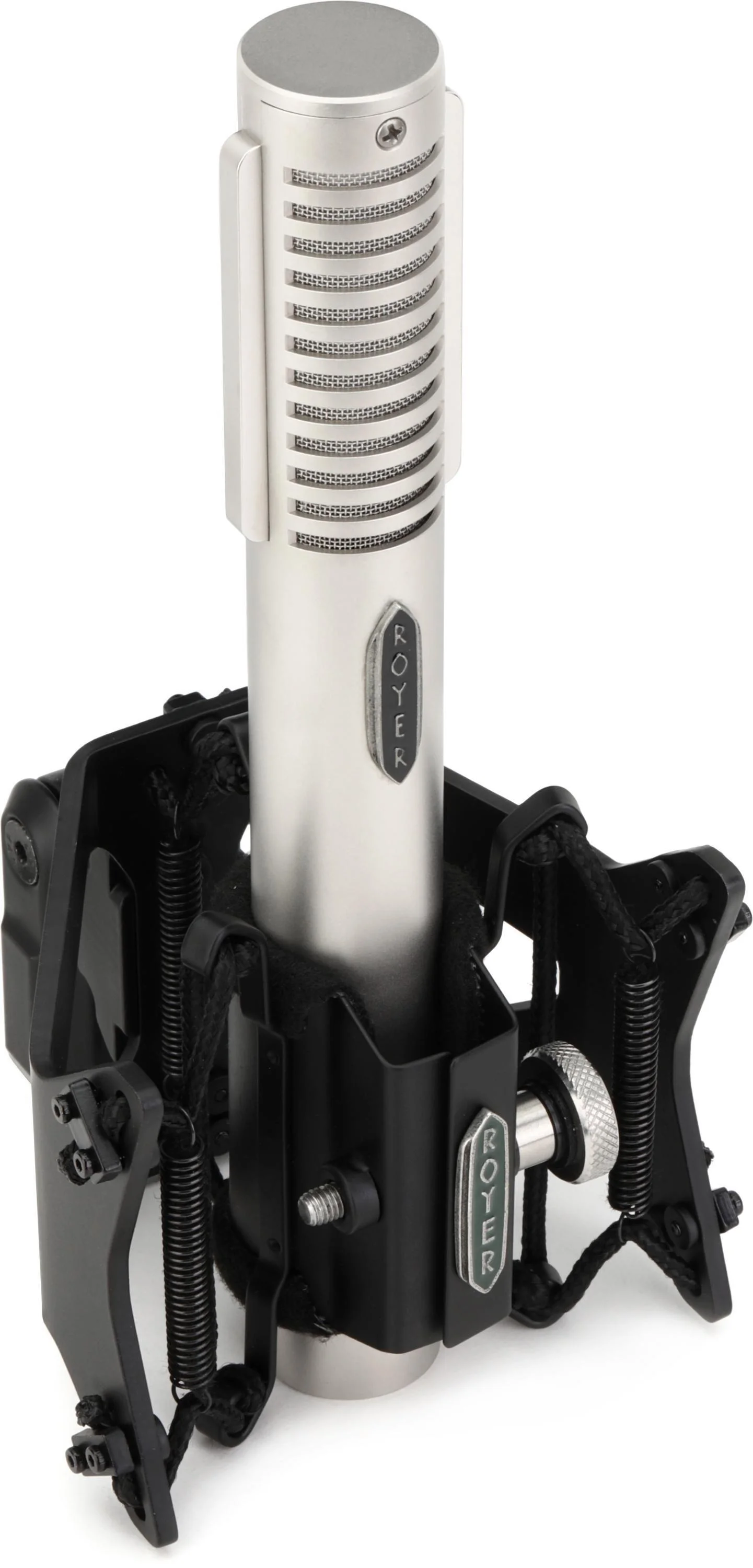 Royer R-122 MKII 主动铝带麦克风，配 RSM-SS1 Sling-Shock 防震架