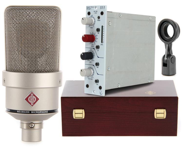 Neumann TLM 103 镍色款和 Rupert Neve Designs 511