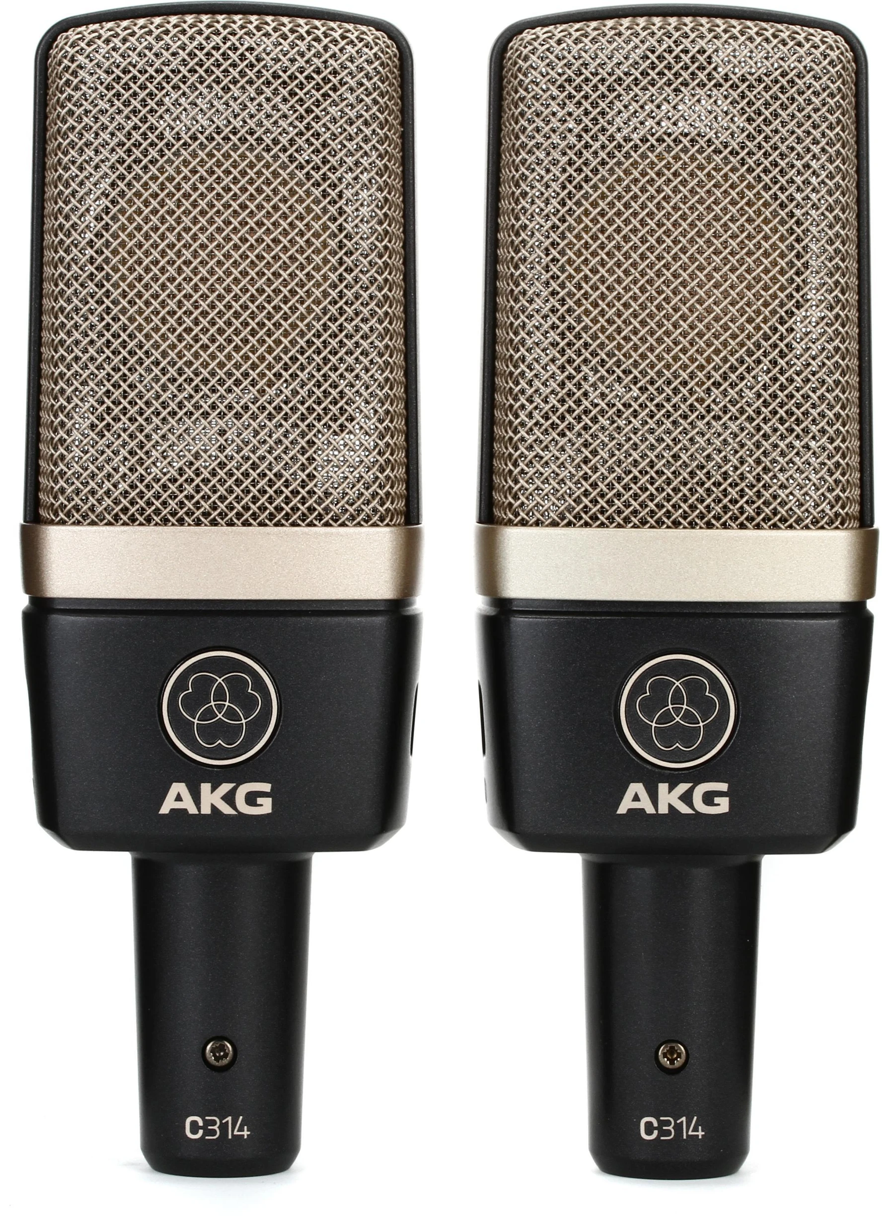 AKG C314 多指向大振膜电容麦克风 - 配对立体声一对