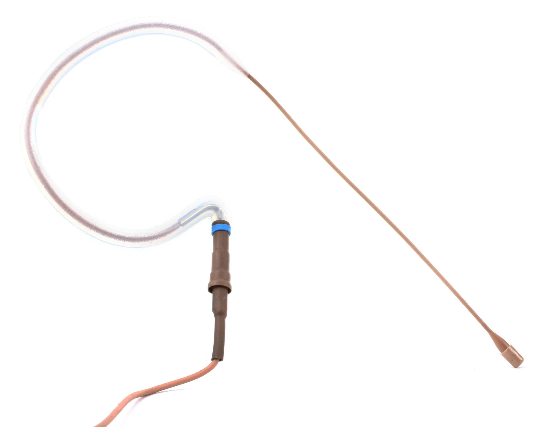 Countryman E6i 全指向耳挂式麦克风，适用于人声，配 1mm 线缆和用于 Electro-Voice 无线的 ET 连接器 - 棕褐色
