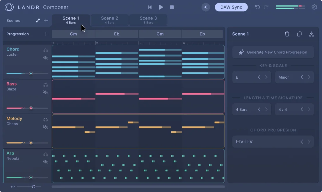 LANDR Composer 插件