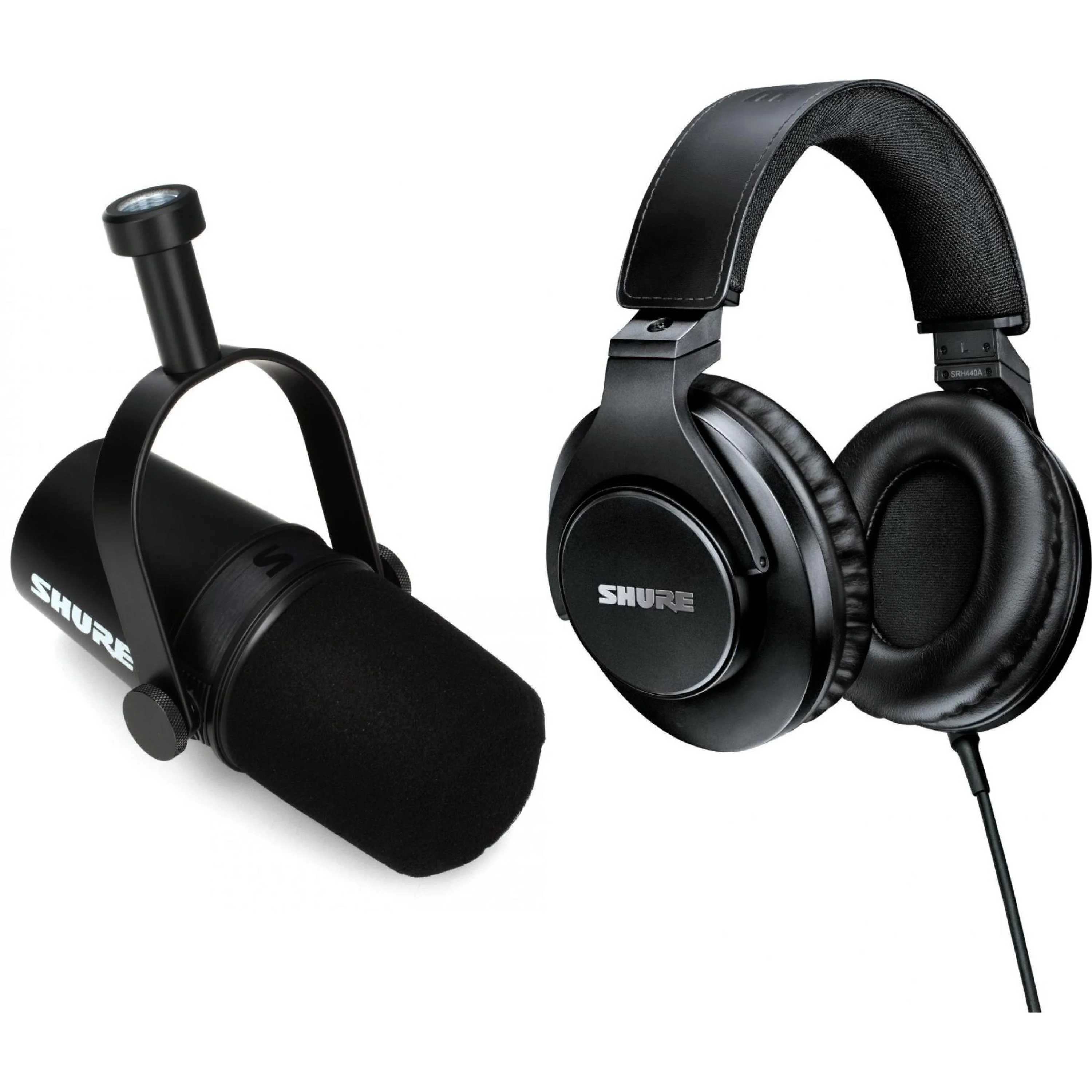 Shure MV7X 动圈广播麦克风播客套装