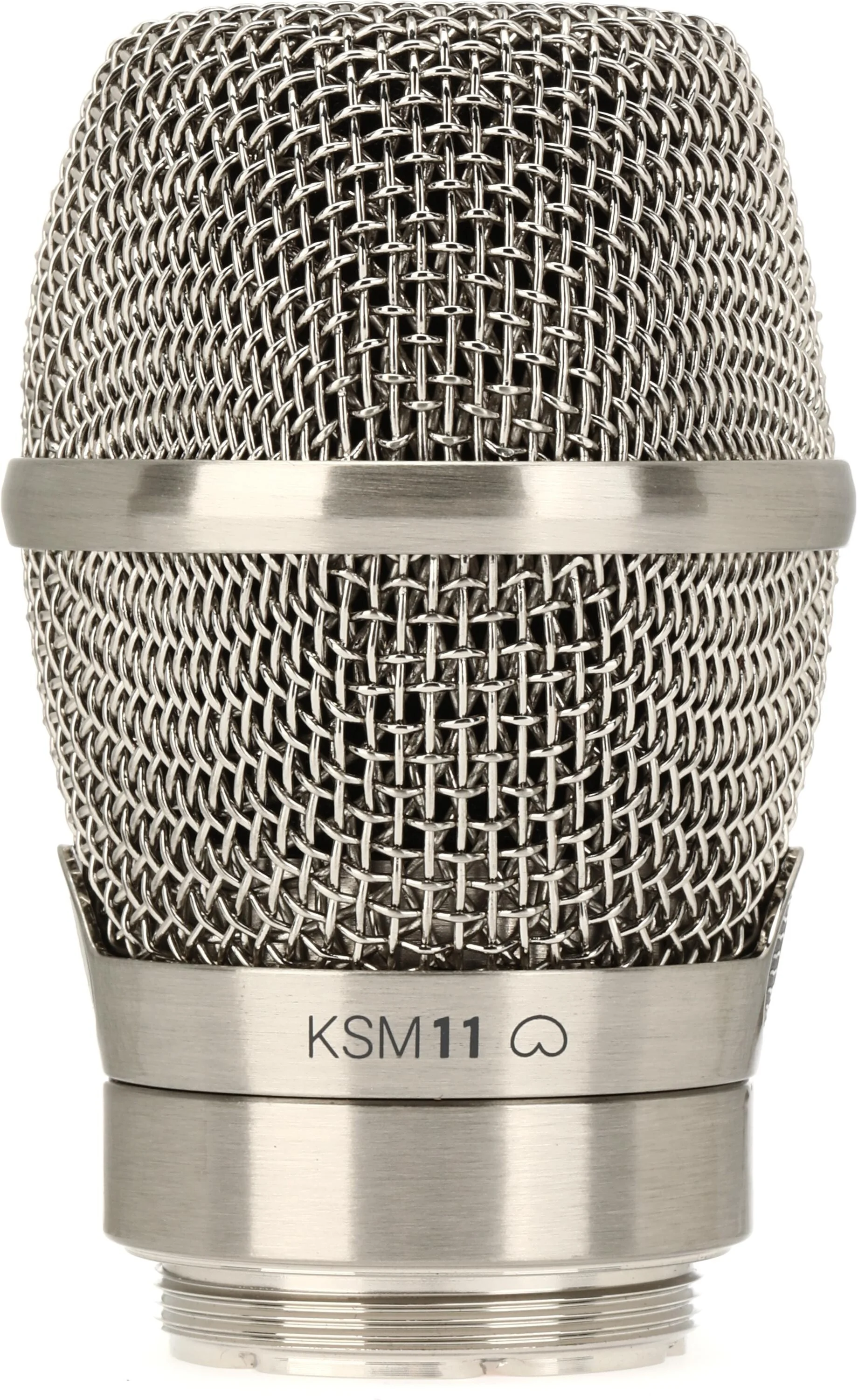 Shure RPW194 KSM11 适用于 Shure 手持发射器的无线话筒头 - 镍色
