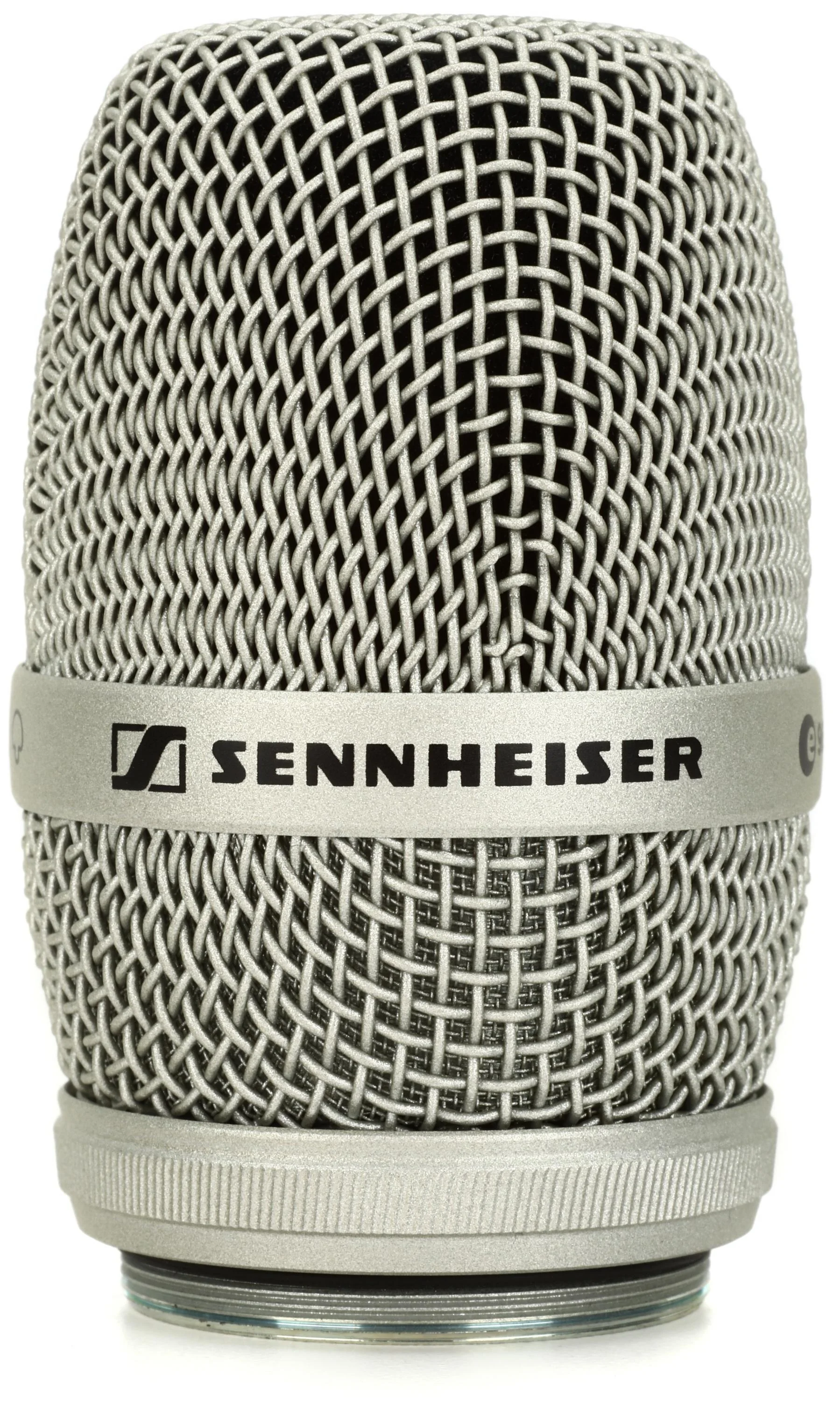 Sennheiser MMK 965-1 NI 适用于手持无线发射器的多指向电容麦克风音头 - 镍色
