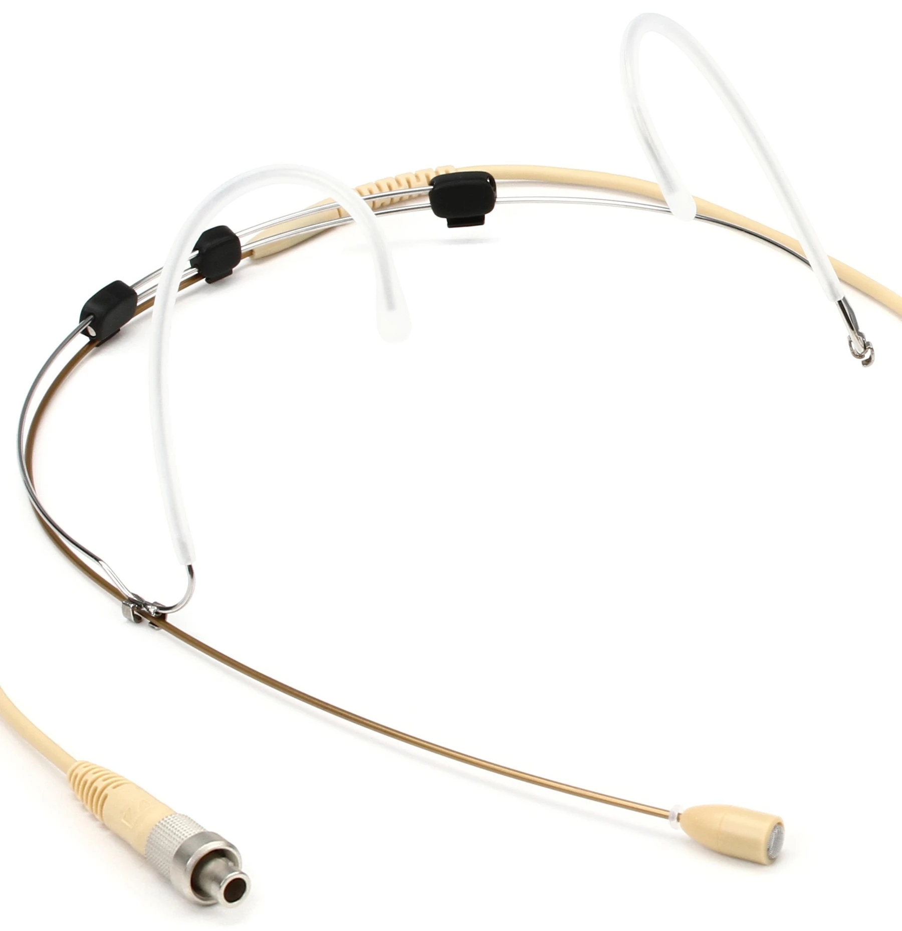 Sennheiser HSP Essential 全指向头戴式麦克风，配 3 针 LEMO 接头，适用于 Sennheiser 无线系统 - 米色