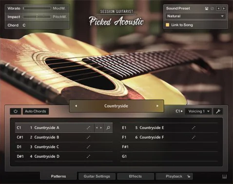 Native Instruments Session Guitarist - Picked Acoustic 虚拟乐器音色库