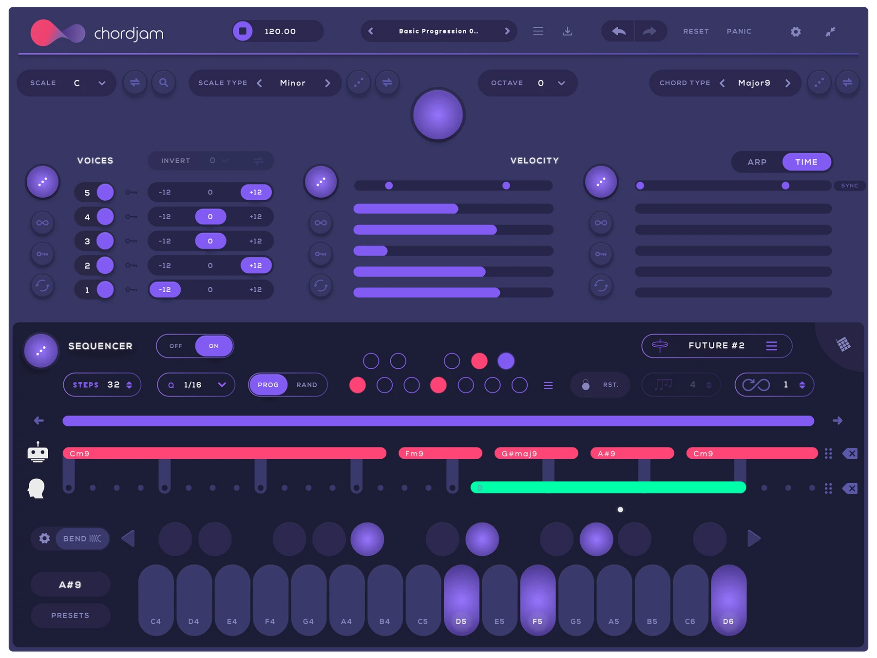 Audiomodern Chordjam 作曲辅助插件