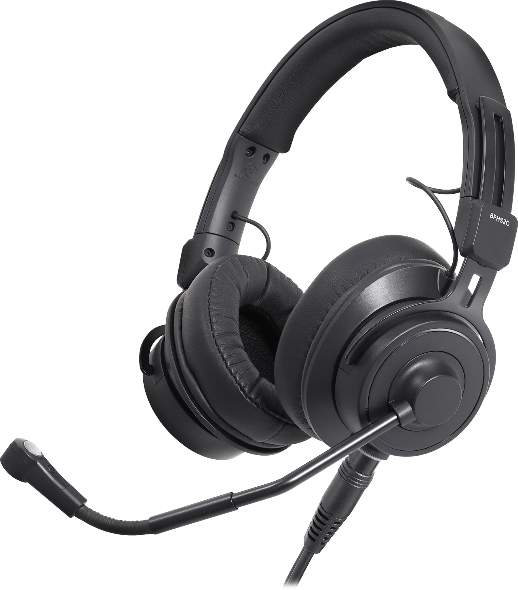 Audio-Technica BPHS2Ca 广播立体声耳机麦克风